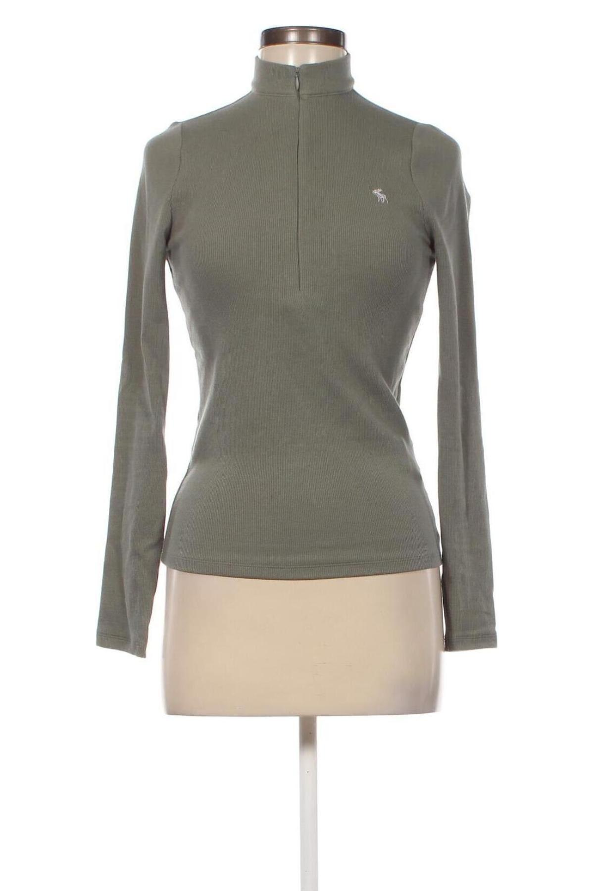 Γυναικεία μπλούζα Abercrombie & Fitch, Μέγεθος M, Χρώμα Πράσινο, Τιμή 21,15 €