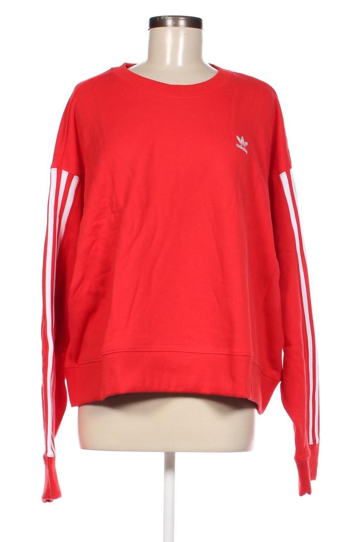 Дамска блуза Adidas Originals, Размер 4XL, Цвят Червен, Цена 77,00 лв.