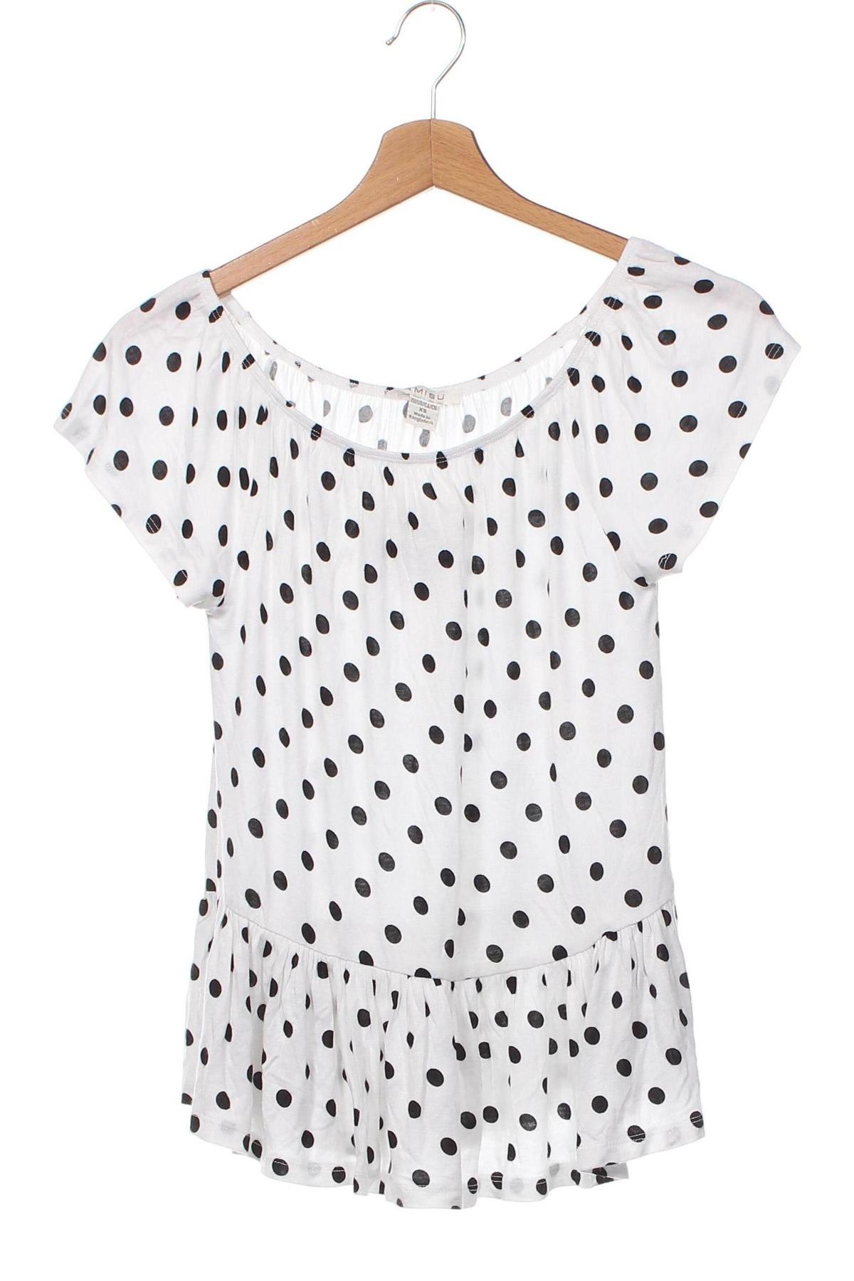 Damen Shirt Amisu, Größe XS, Farbe Weiß, Preis 3,60 €