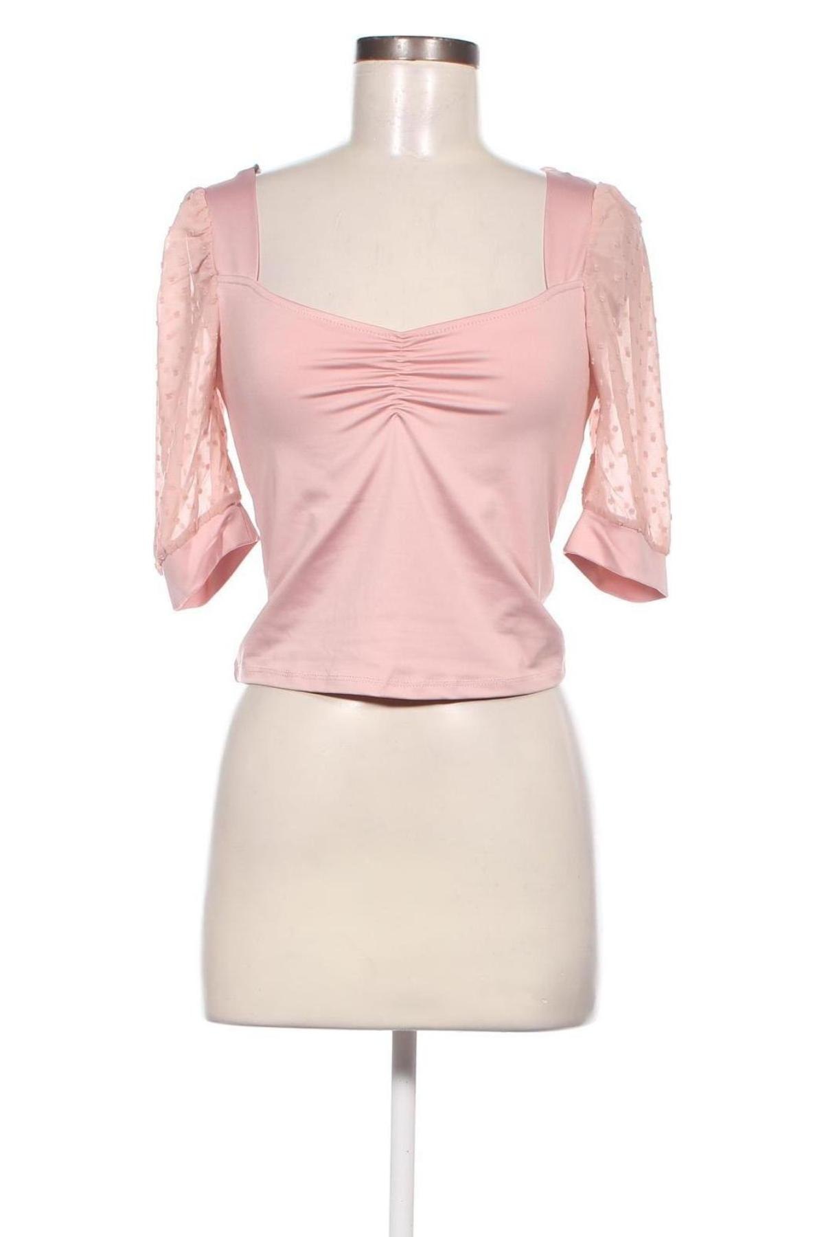 Γυναικεία μπλούζα Amisu, Μέγεθος M, Χρώμα Ρόζ , Τιμή 4,96 €