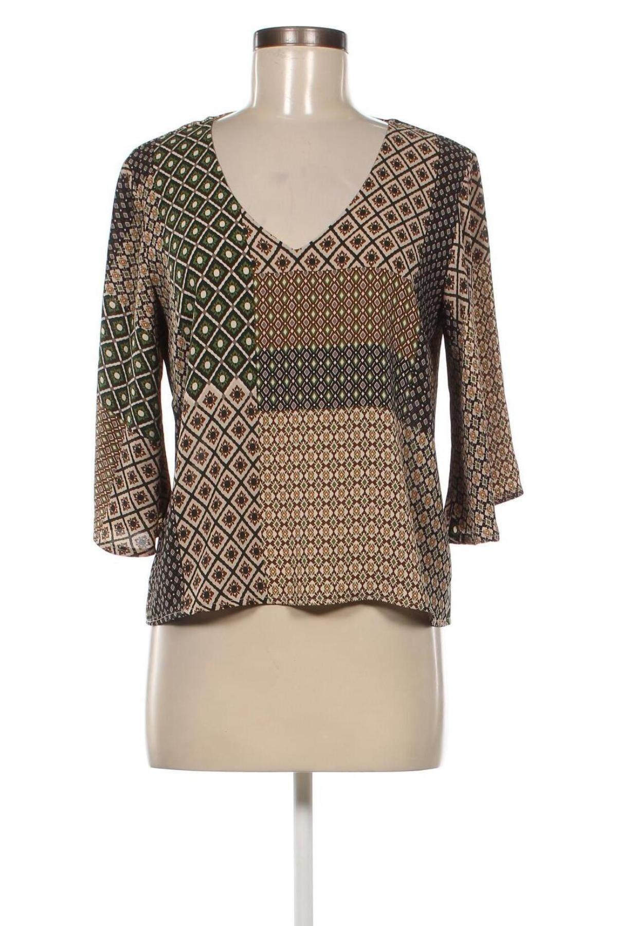 Дамска блуза Anyplace, Размер M, Цвят Многоцветен, Цена 7,76 лв.