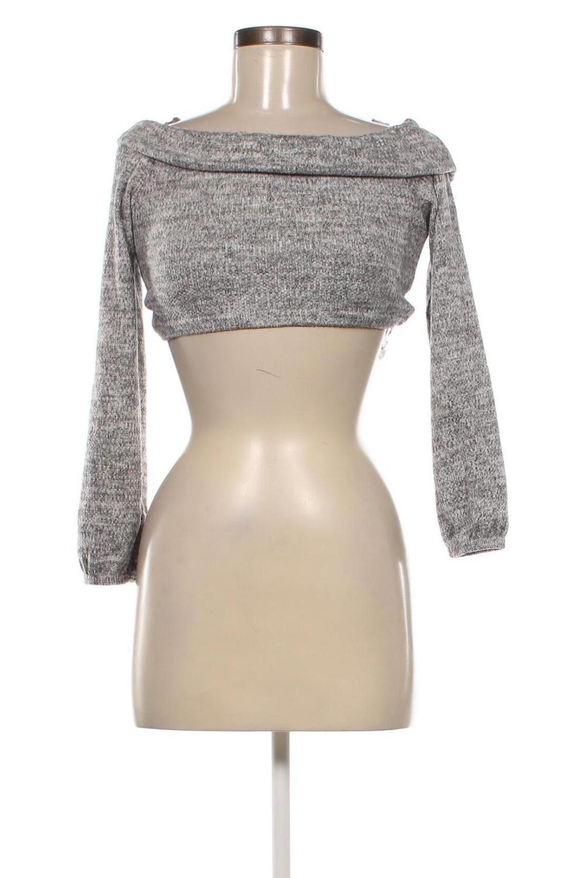 Damen Shirt Boohoo, Größe M, Farbe Grau, Preis € 2,25