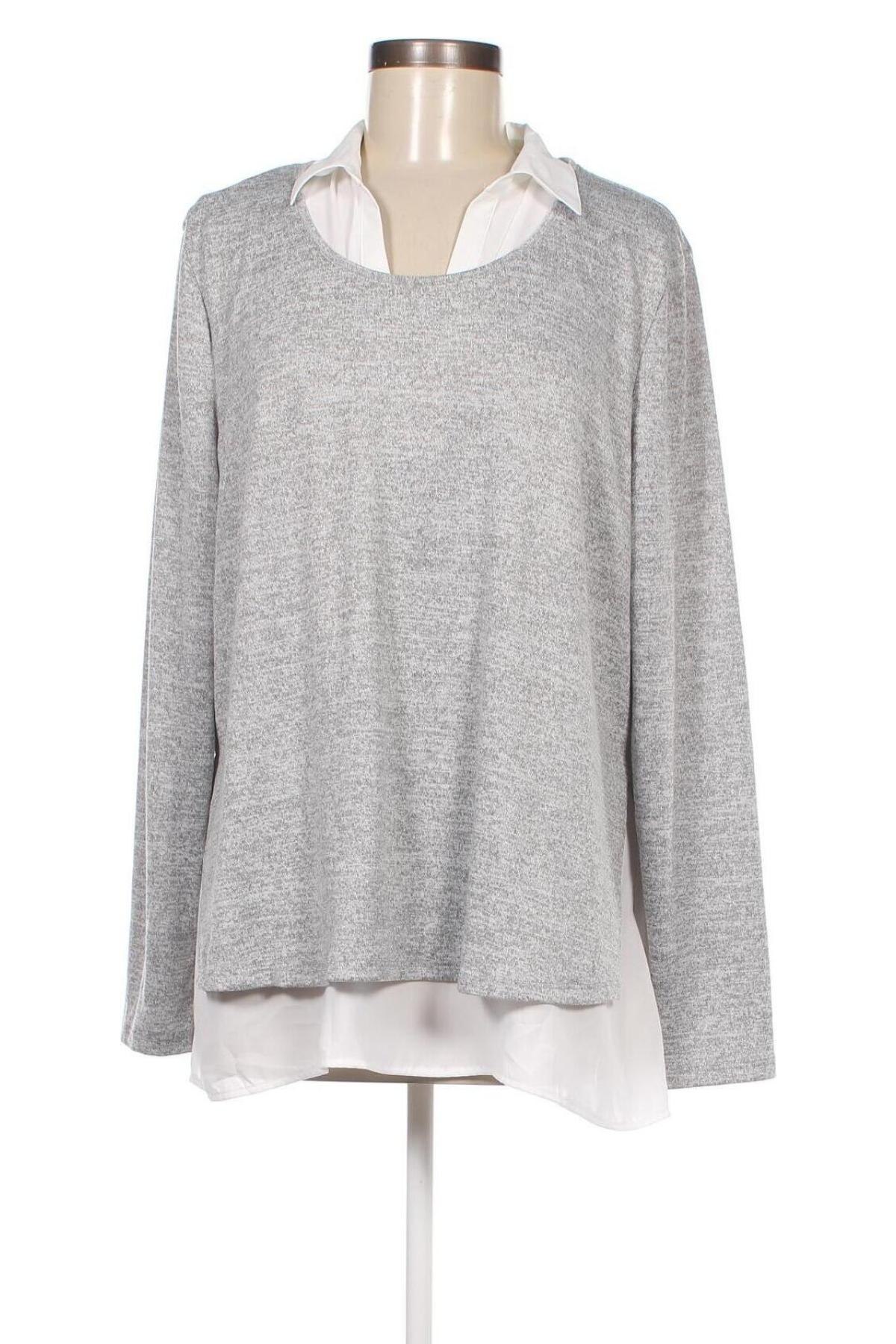 Damen Shirt Canda, Größe XL, Farbe Grau, Preis € 3,97
