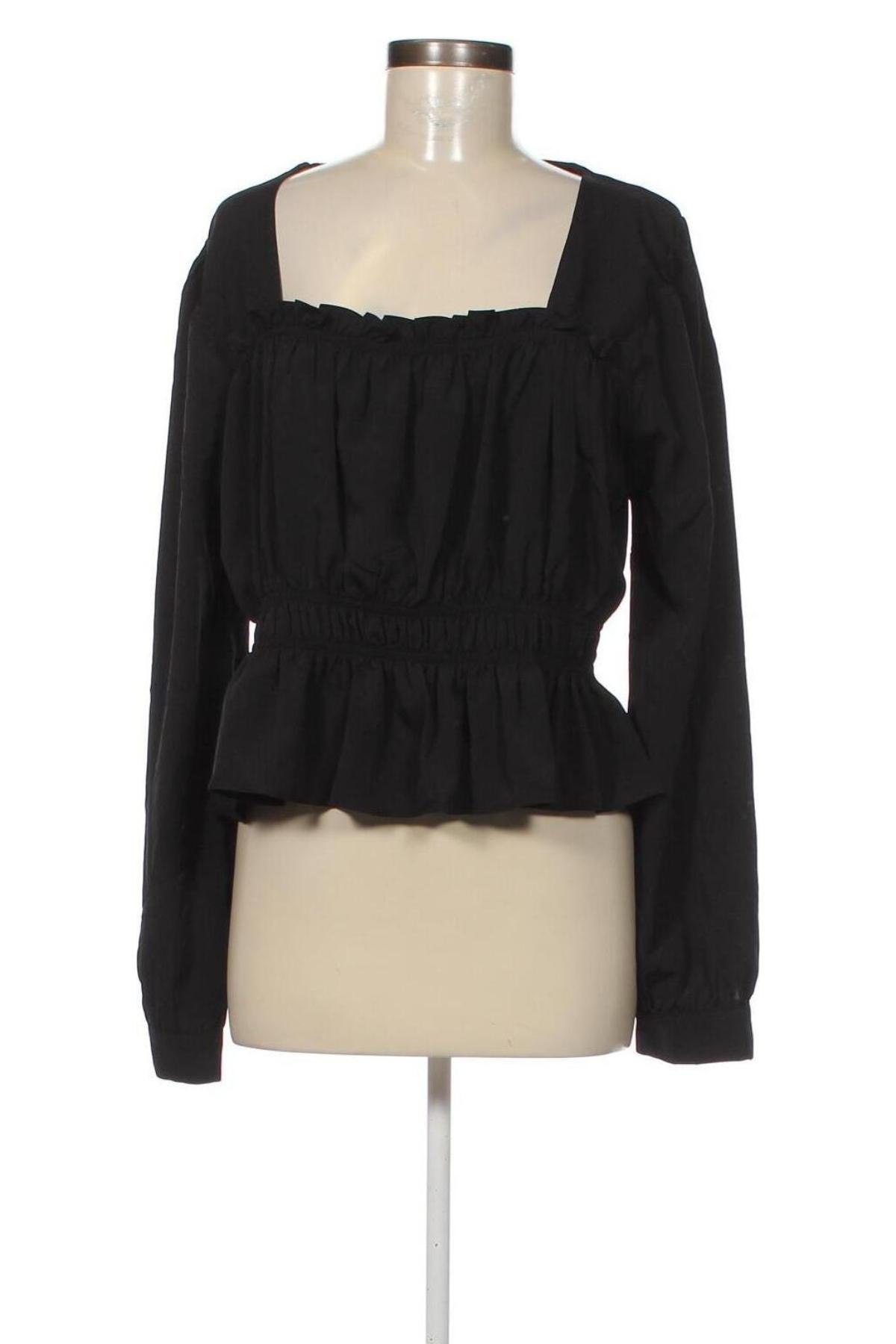 Γυναικεία μπλούζα Chiquelle, Μέγεθος XL, Χρώμα Μαύρο, Τιμή 15,88 €