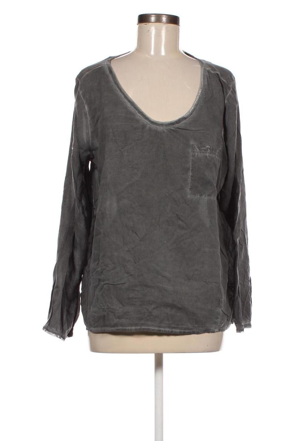 Damen Shirt Comma,, Größe M, Farbe Grau, Preis 9,69 €