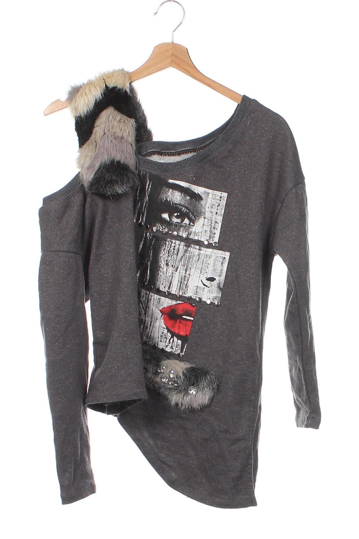 Damen Shirt Design Lab, Größe XS, Farbe Grau, Preis 4,96 €