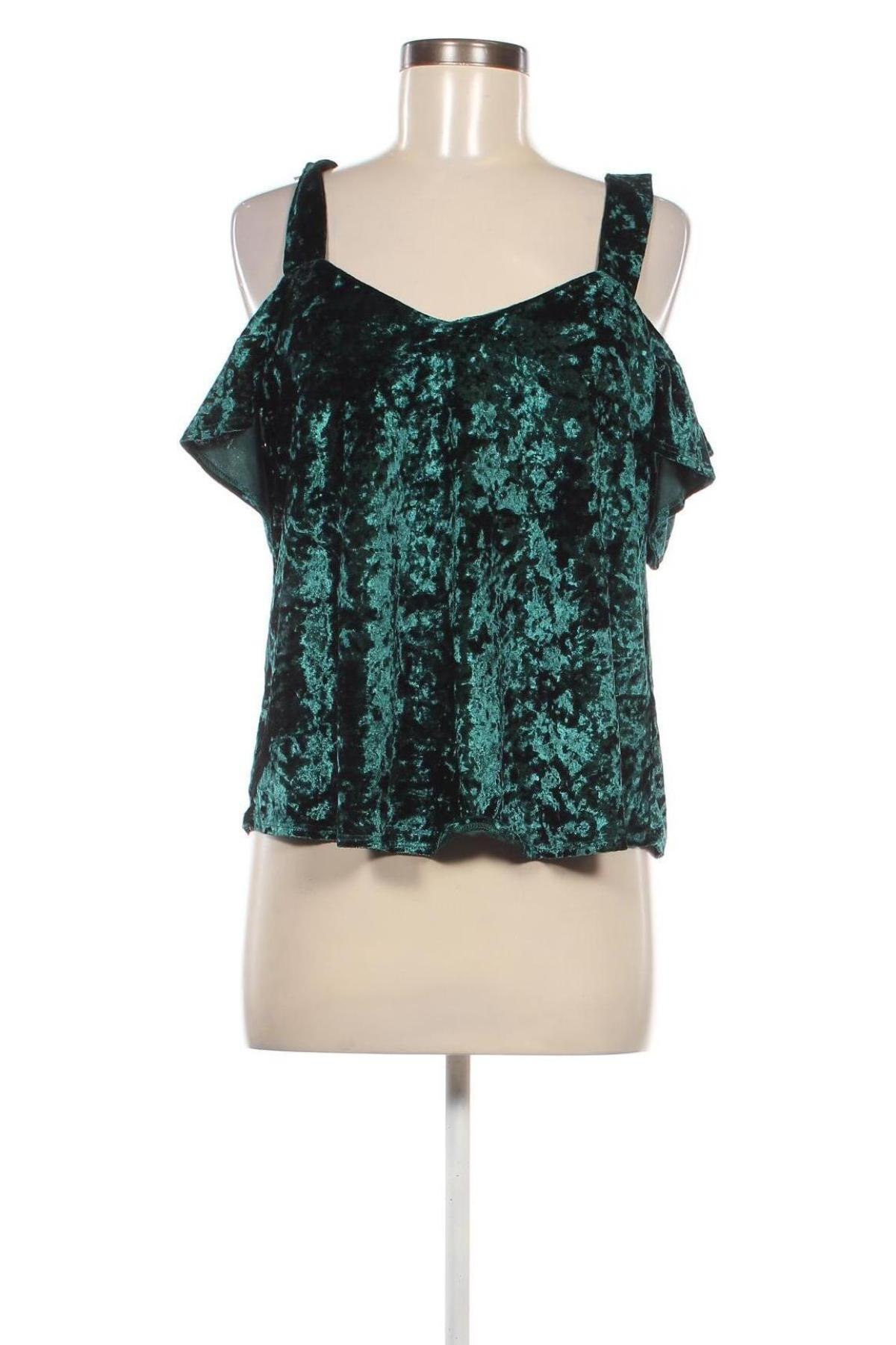 Γυναικεία μπλούζα Dotti, Μέγεθος S, Χρώμα Πράσινο, Τιμή 3,08 €