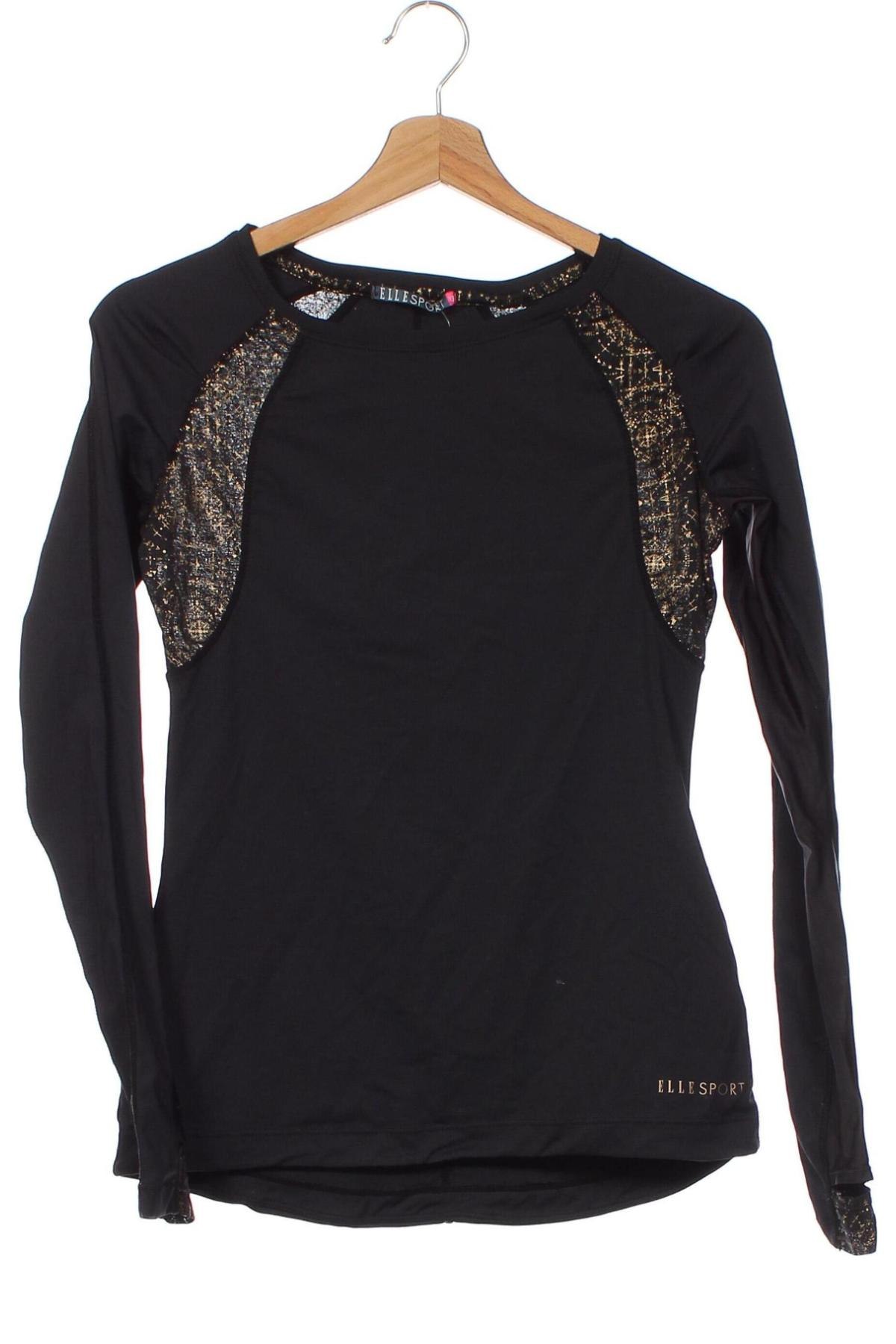 Дамска блуза Elle Sport, Размер XS, Цвят Черен, Цена 12,45 лв.