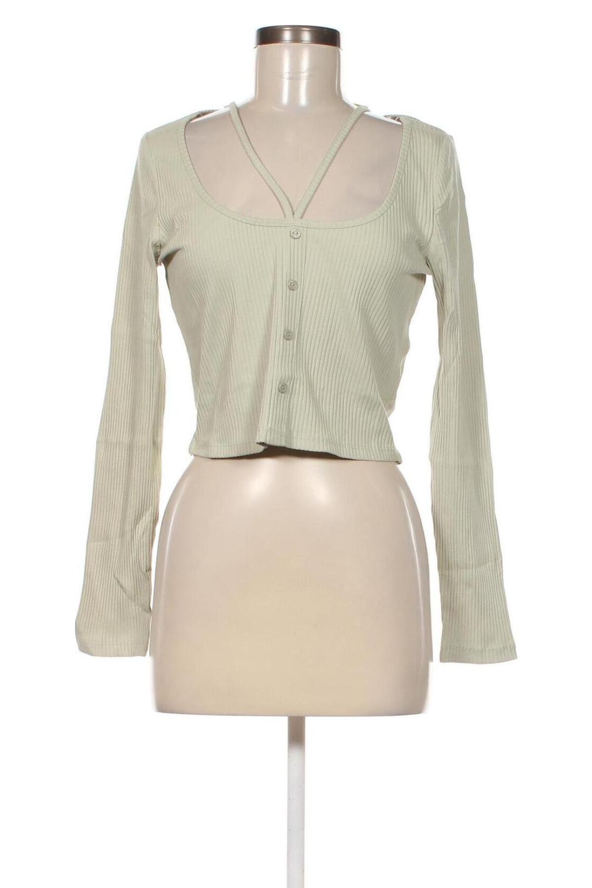 Дамска блуза Even&Odd, Размер L, Цвят Зелен, Цена 13,33 лв.