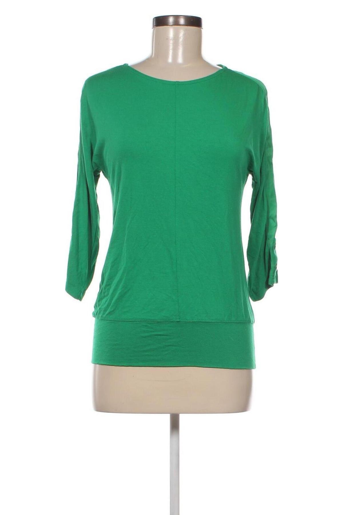 Γυναικεία μπλούζα F&F, Μέγεθος XS, Χρώμα Πράσινο, Τιμή 4,57 €