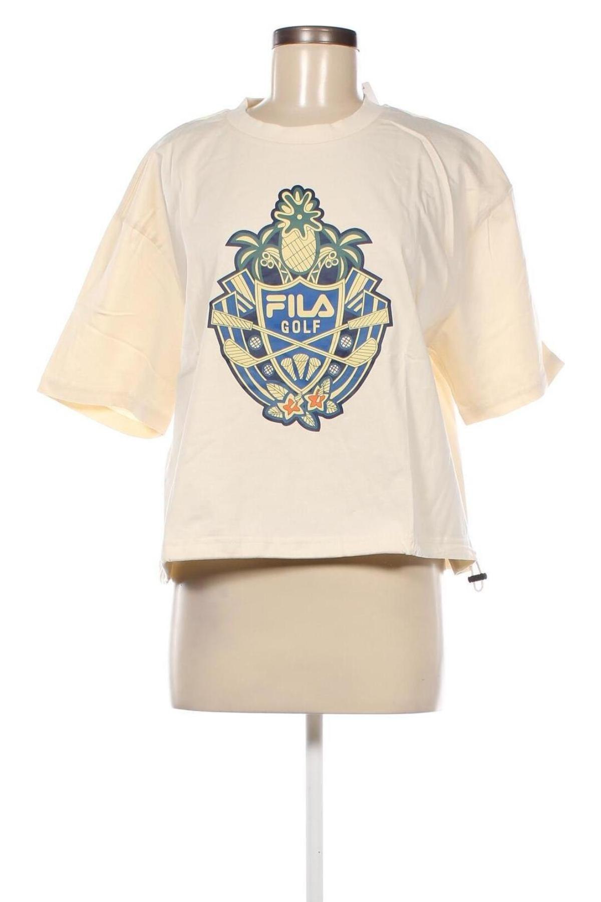 Дамска блуза FILA, Размер XL, Цвят Екрю, Цена 77,00 лв.