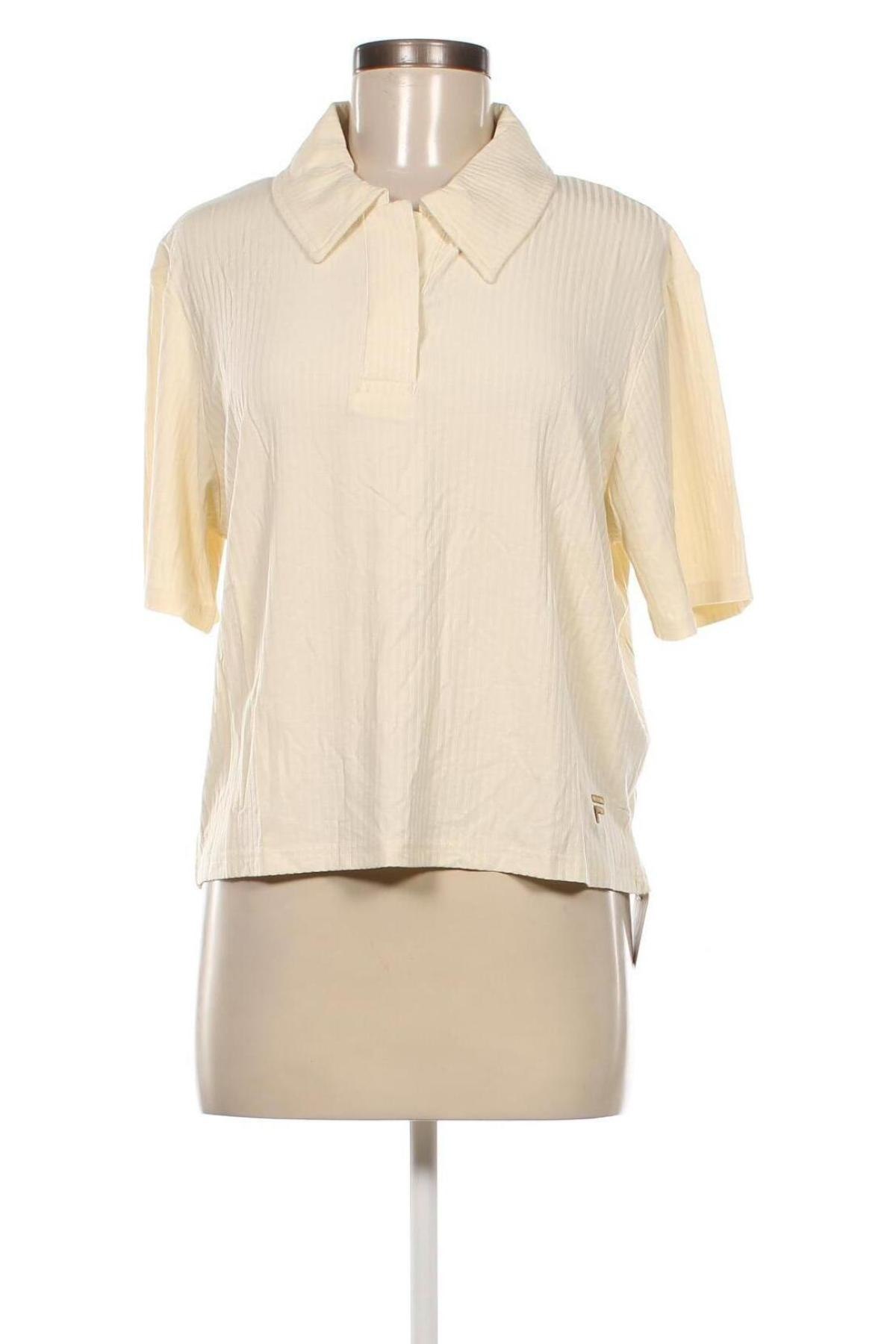 Дамска блуза FILA, Размер M, Цвят Екрю, Цена 34,56 лв.