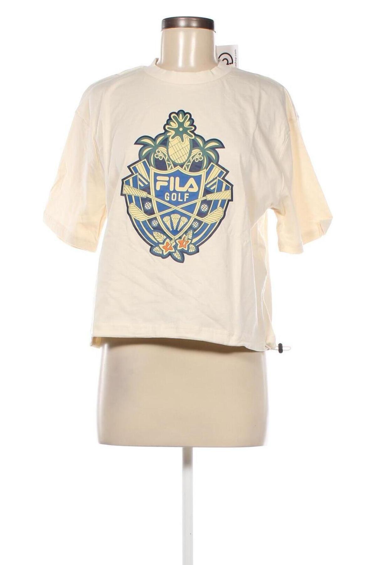 Damen Shirt FILA, Größe M, Farbe Ecru, Preis 39,69 €