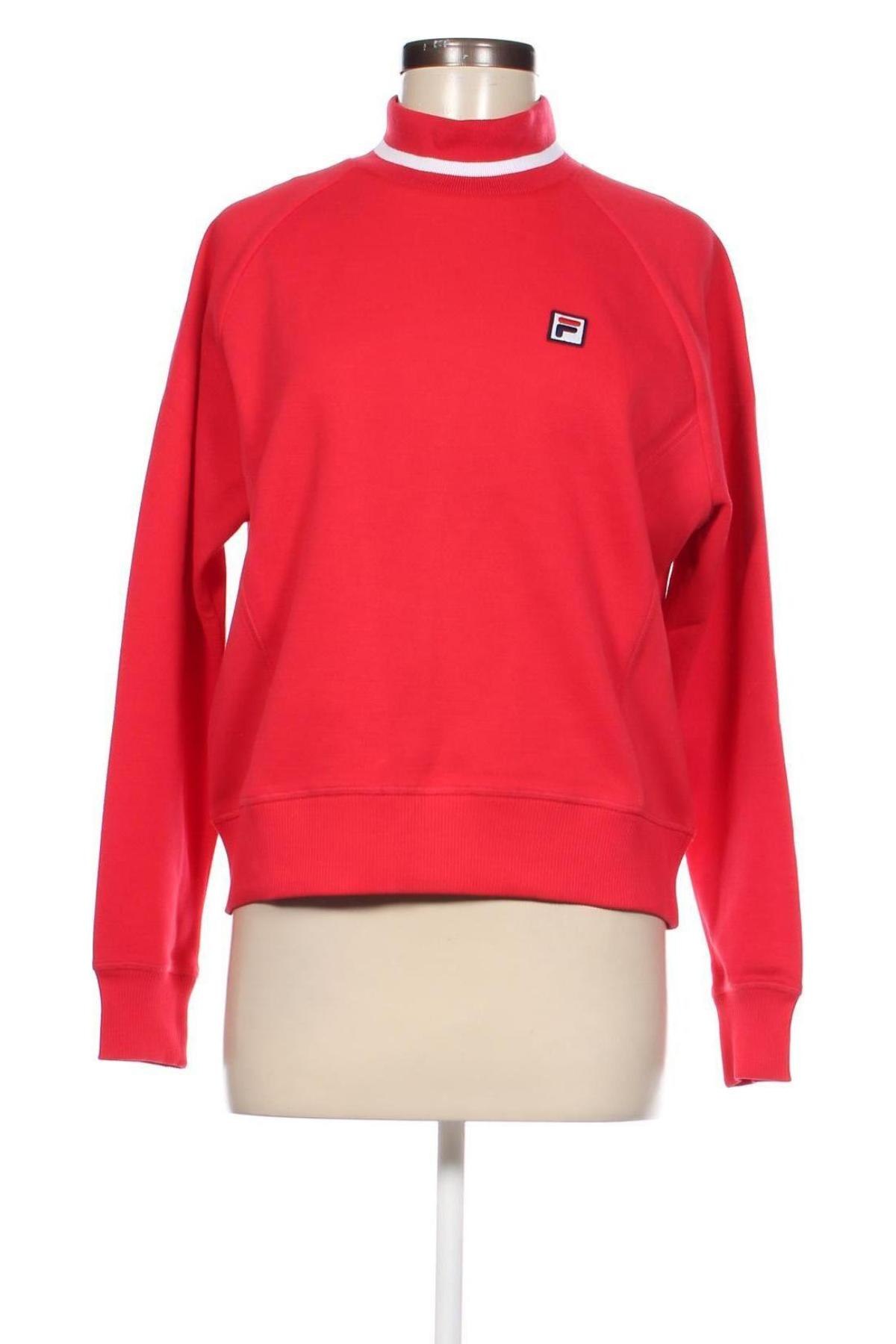 Дамска блуза FILA, Размер S, Цвят Червен, Цена 56,16 лв.