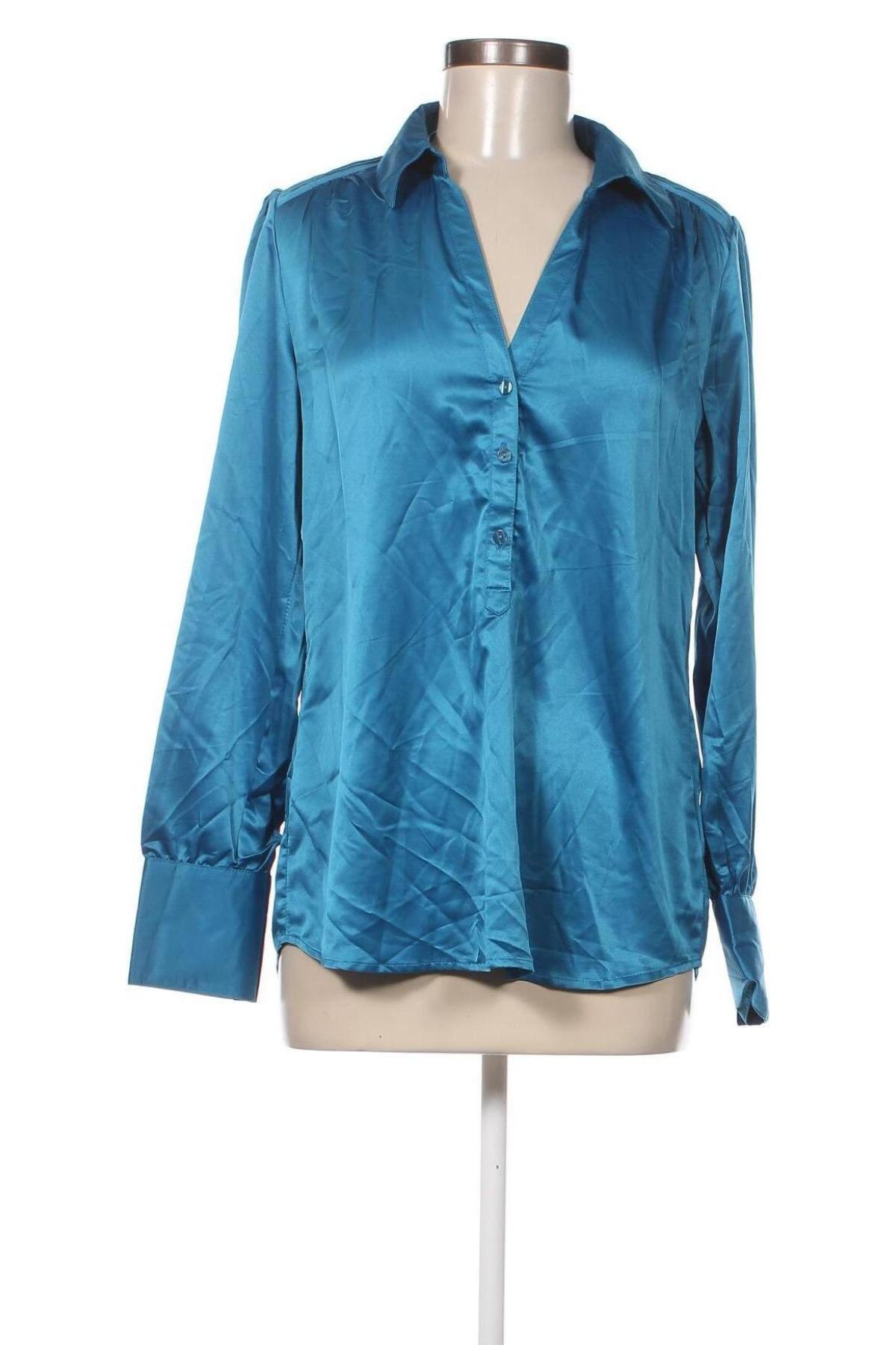 Дамска блуза Flame, Размер M, Цвят Син, Цена 7,60 лв.