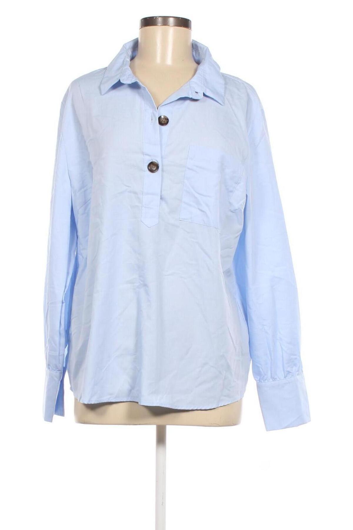 Damen Shirt Free Quent, Größe XXL, Farbe Blau, Preis 18,22 €