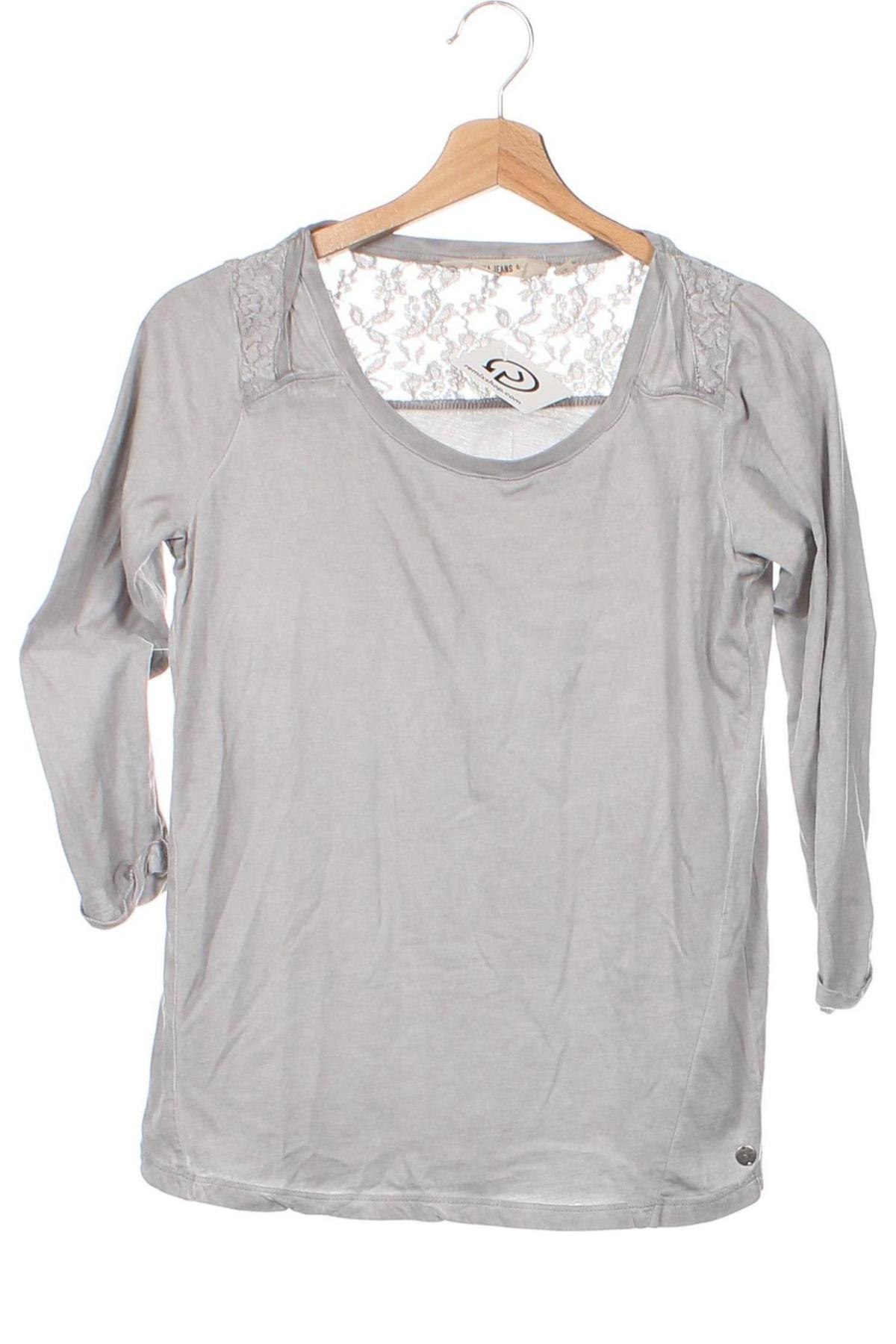 Damen Shirt Garcia Jeans, Größe XS, Farbe Grau, Preis 10,43 €