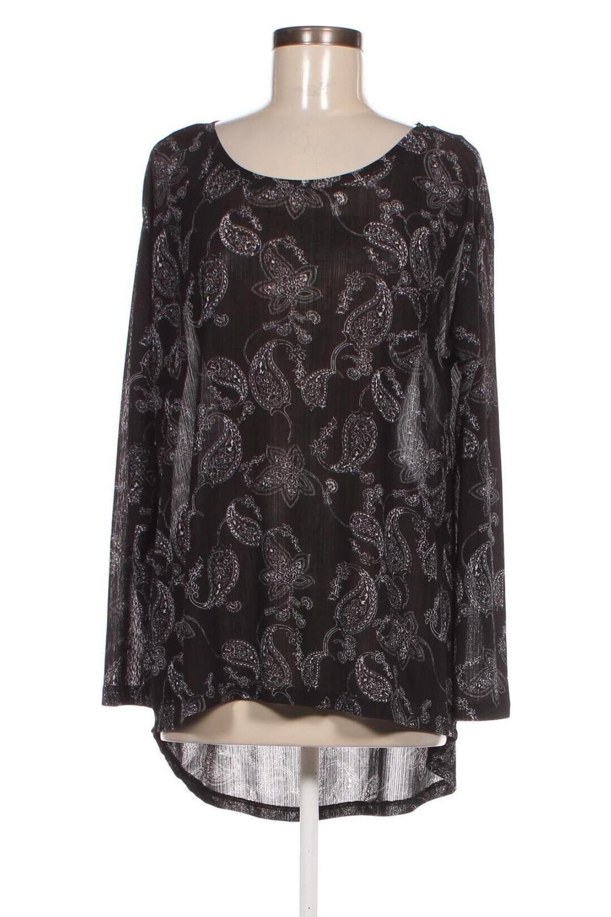 Γυναικεία μπλούζα Gina, Μέγεθος XL, Χρώμα Μαύρο, Τιμή 4,91 €