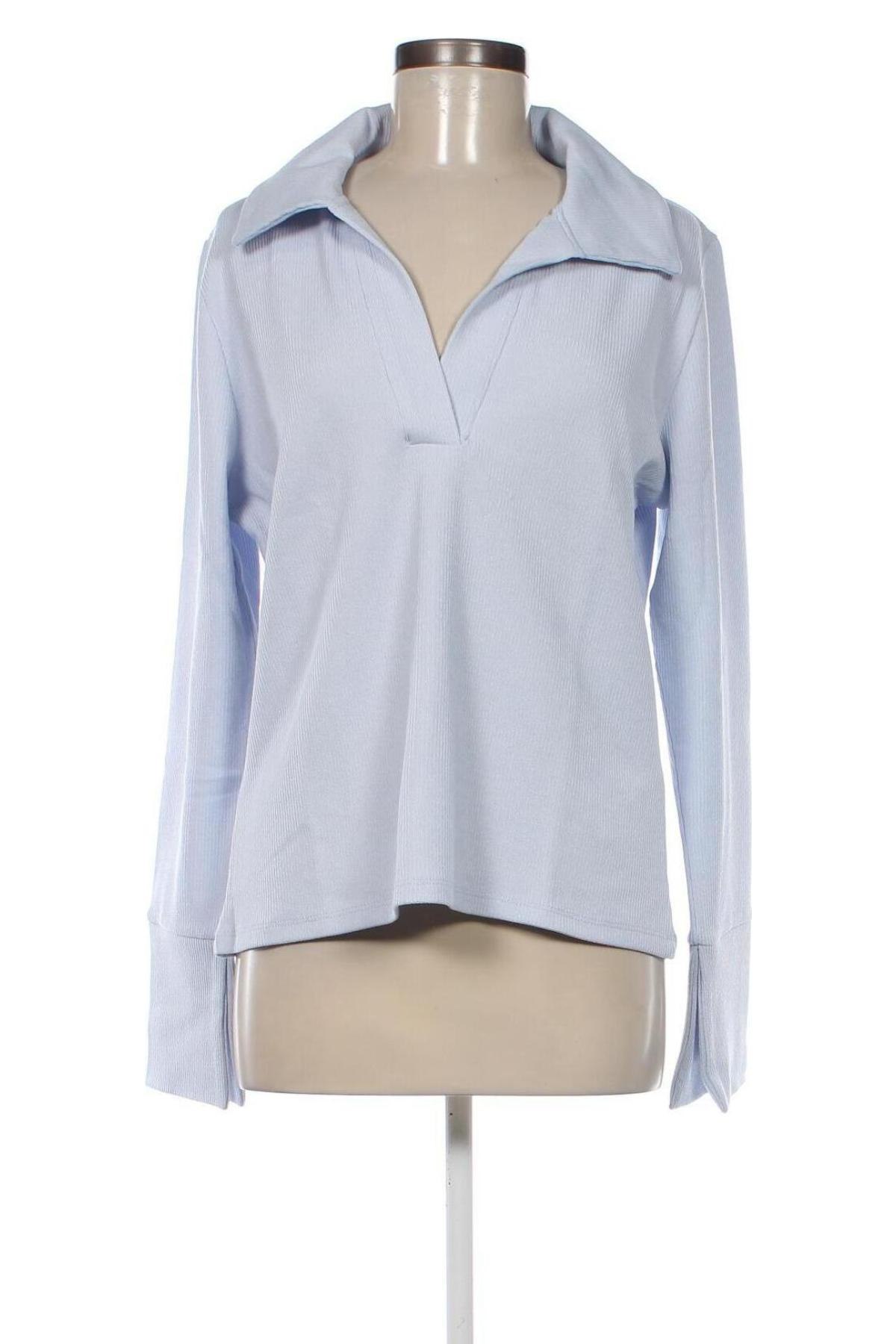 Дамска блуза Gina Tricot, Размер XXL, Цвят Син, Цена 11,04 лв.