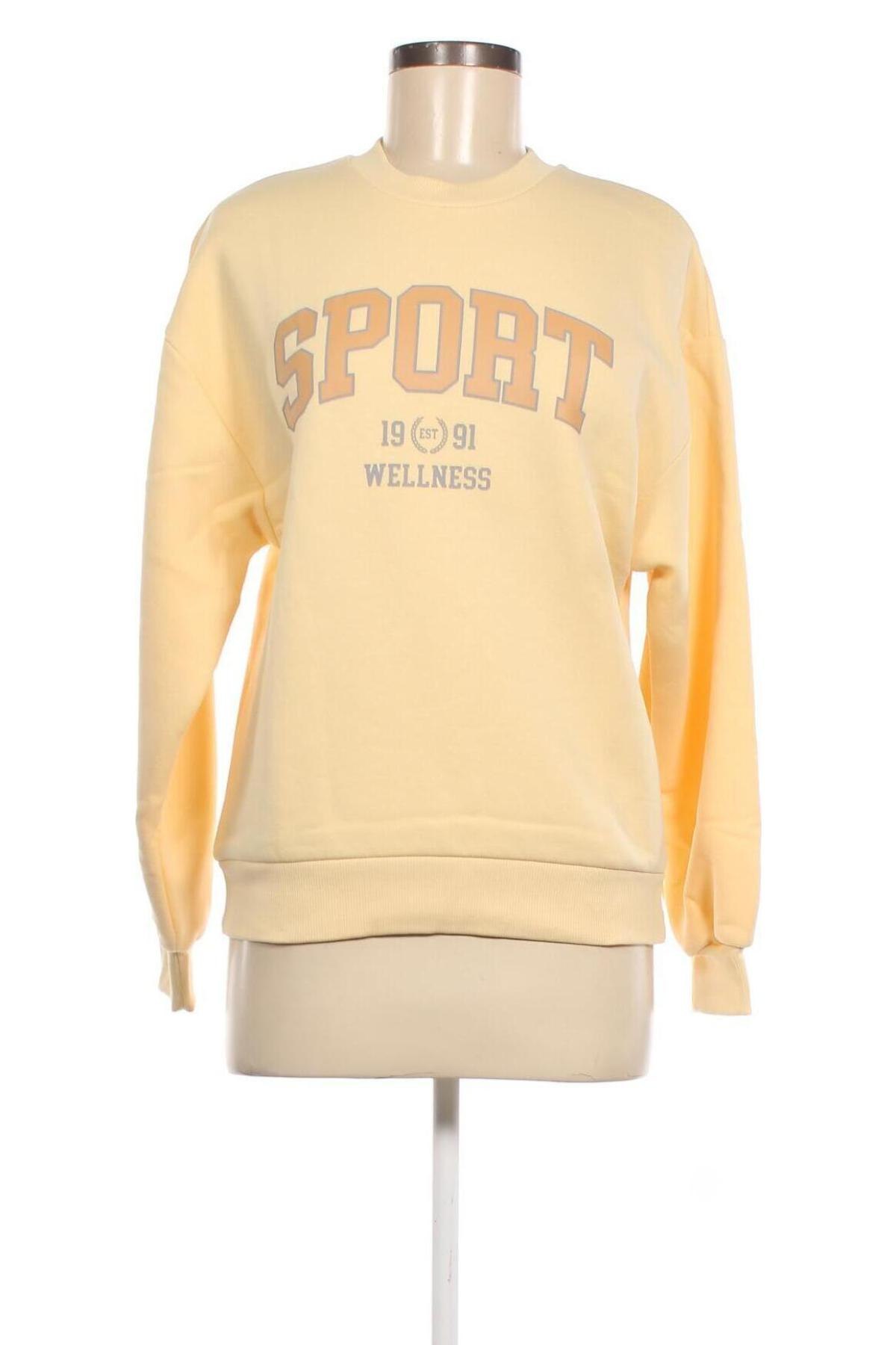 Damen Shirt Gina Tricot, Größe XS, Farbe Gelb, Preis € 8,30
