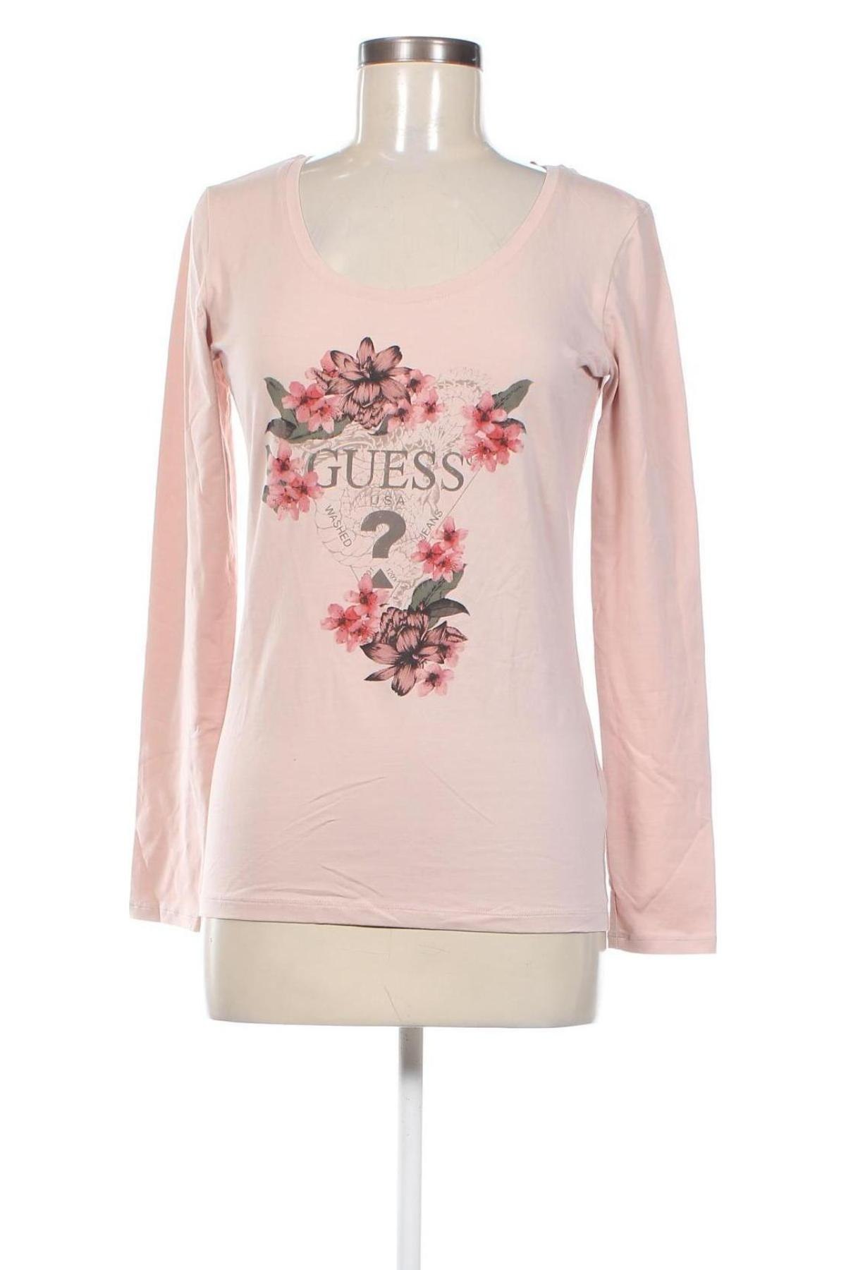 Bluzka damska Guess, Rozmiar M, Kolor Różowy, Cena 110,34 zł