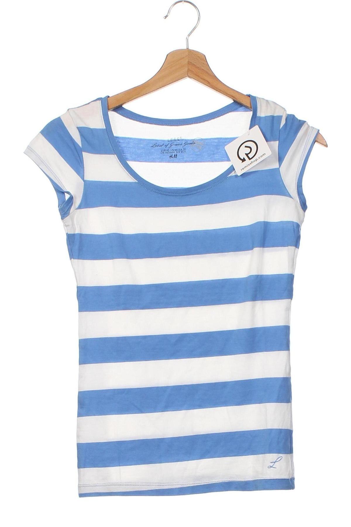 Γυναικεία μπλούζα H&M, Μέγεθος XS, Χρώμα Μπλέ, Τιμή 5,25 €