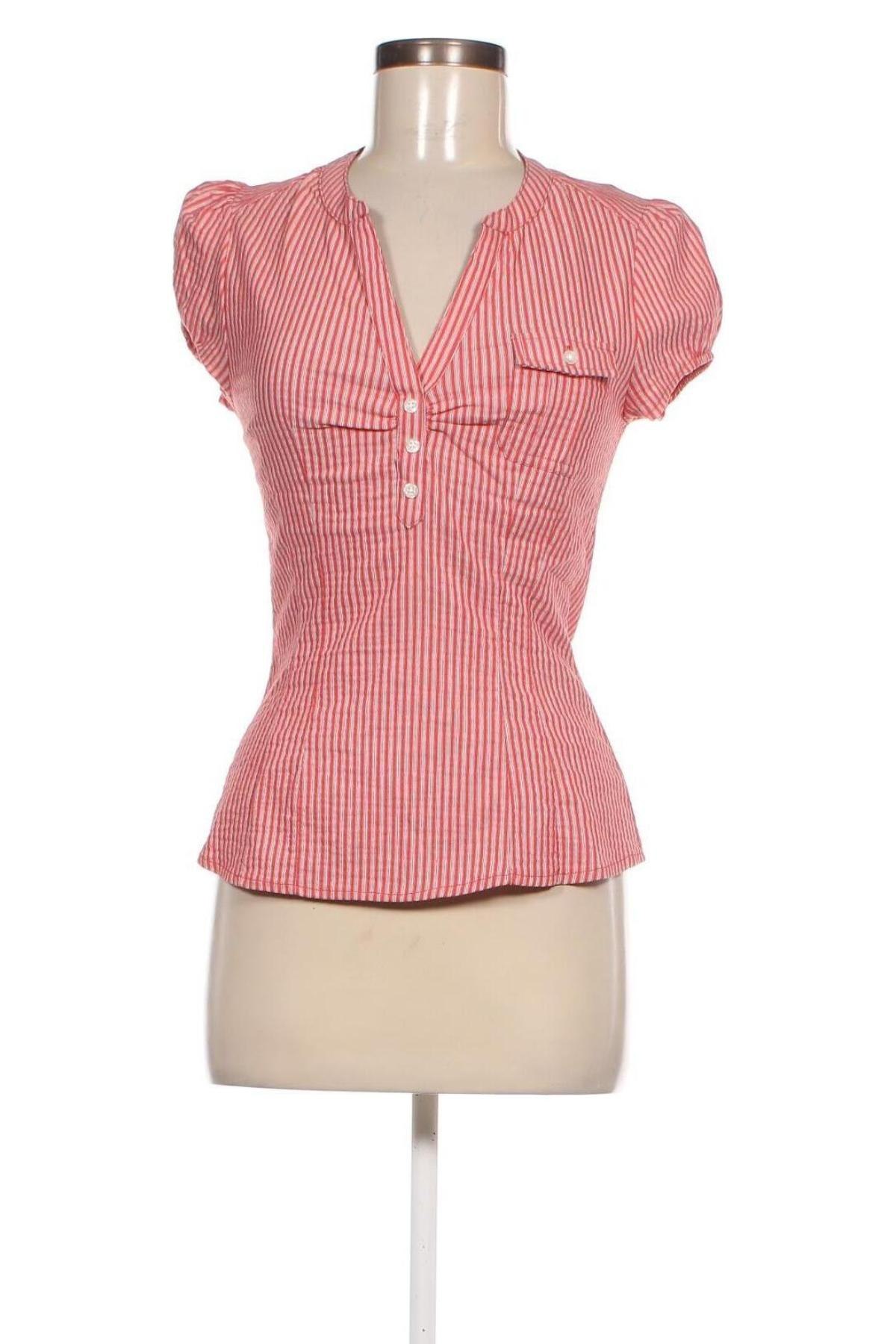 Дамска блуза H&M, Размер S, Цвят Червен, Цена 19,55 лв.