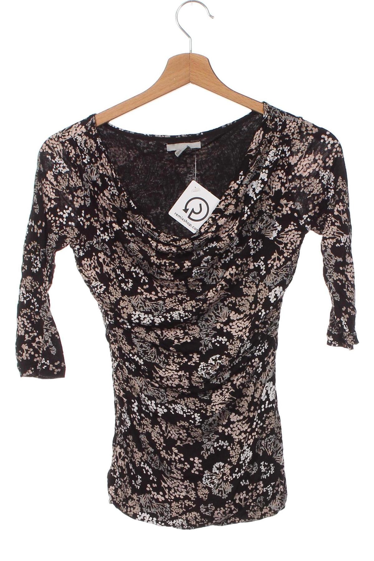 Γυναικεία μπλούζα H&M, Μέγεθος XS, Χρώμα Πολύχρωμο, Τιμή 3,60 €