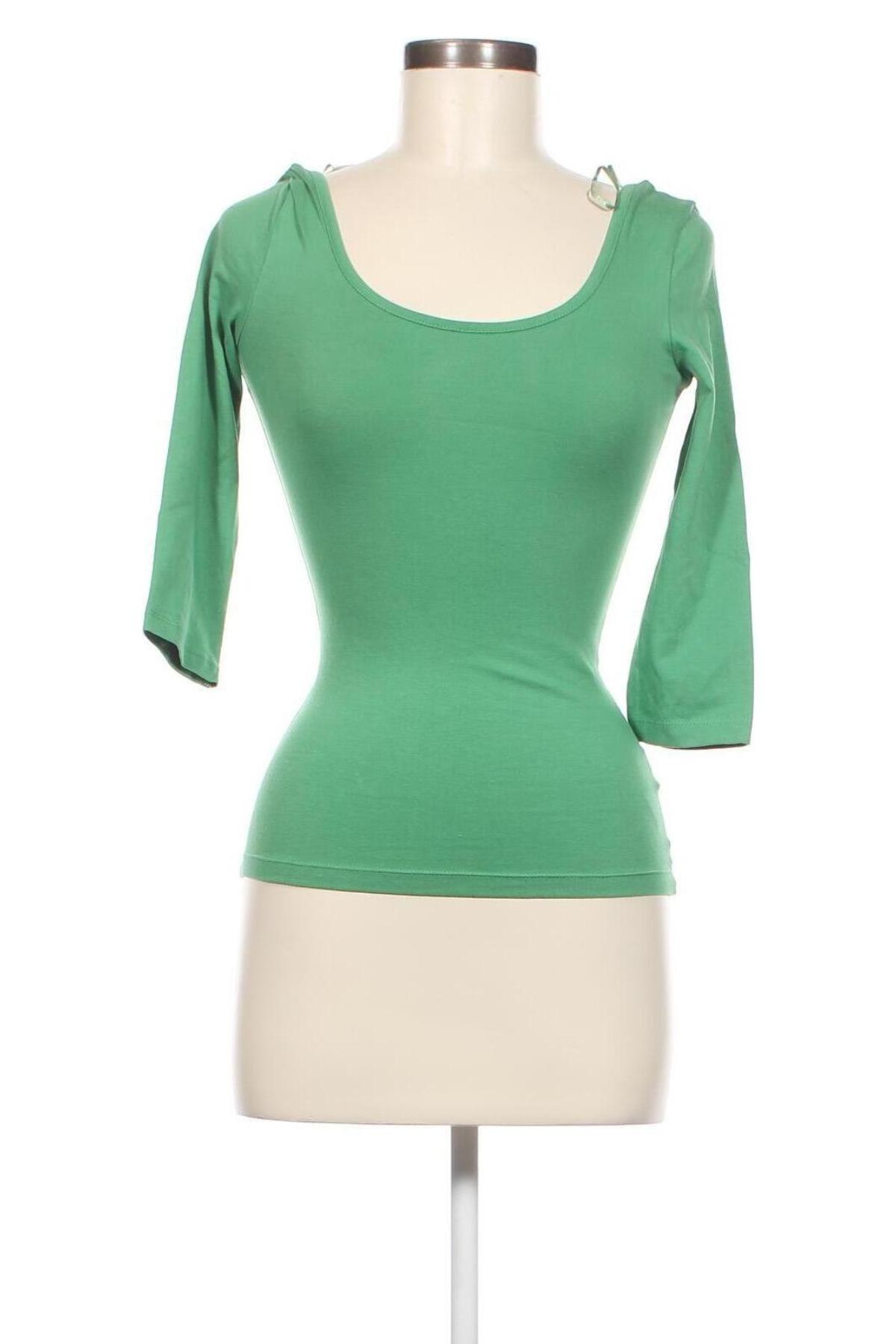 Bluză de femei H&M, Mărime XS, Culoare Verde, Preț 62,50 Lei