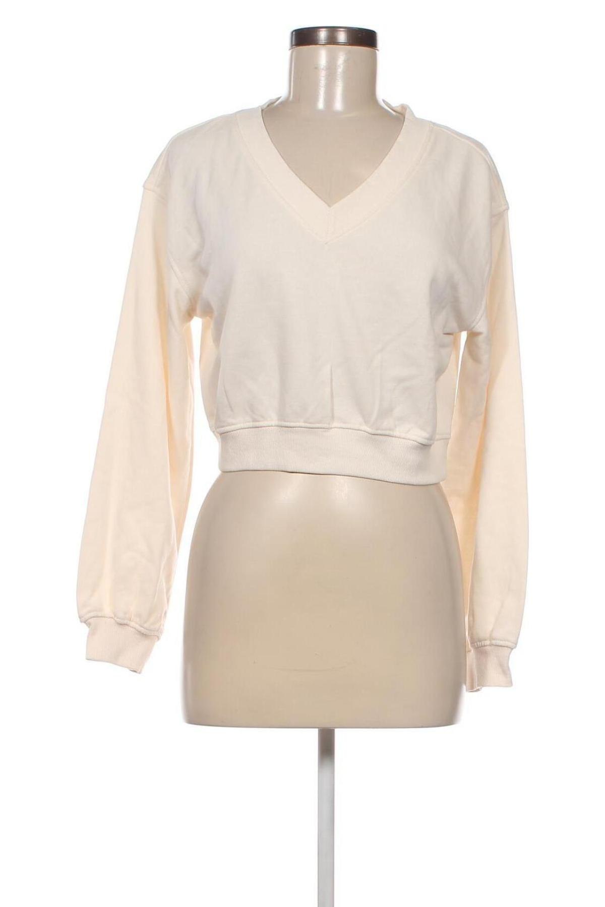Damen Shirt H&M Divided, Größe S, Farbe Ecru, Preis 9,60 €