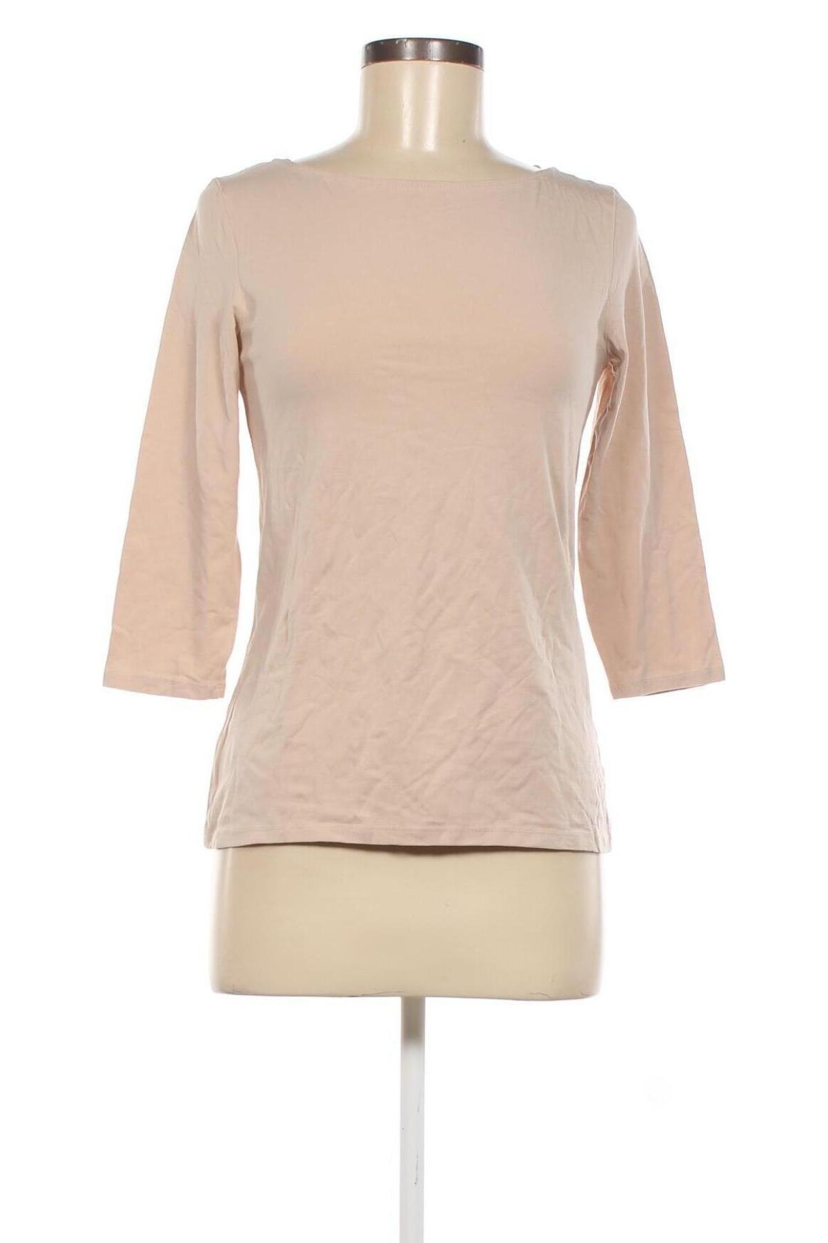 Damen Shirt Hallhuber, Größe M, Farbe Beige, Preis 33,40 €