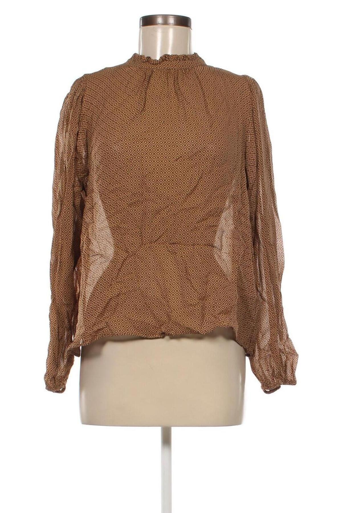 Damen Shirt Hallhuber, Größe M, Farbe Braun, Preis € 33,40