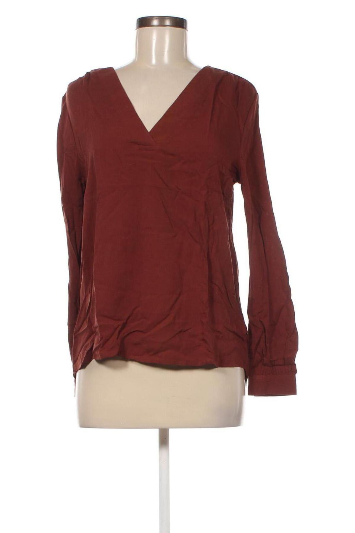 Дамска блуза Jacqueline De Yong, Размер S, Цвят Кафяв, Цена 4,65 лв.