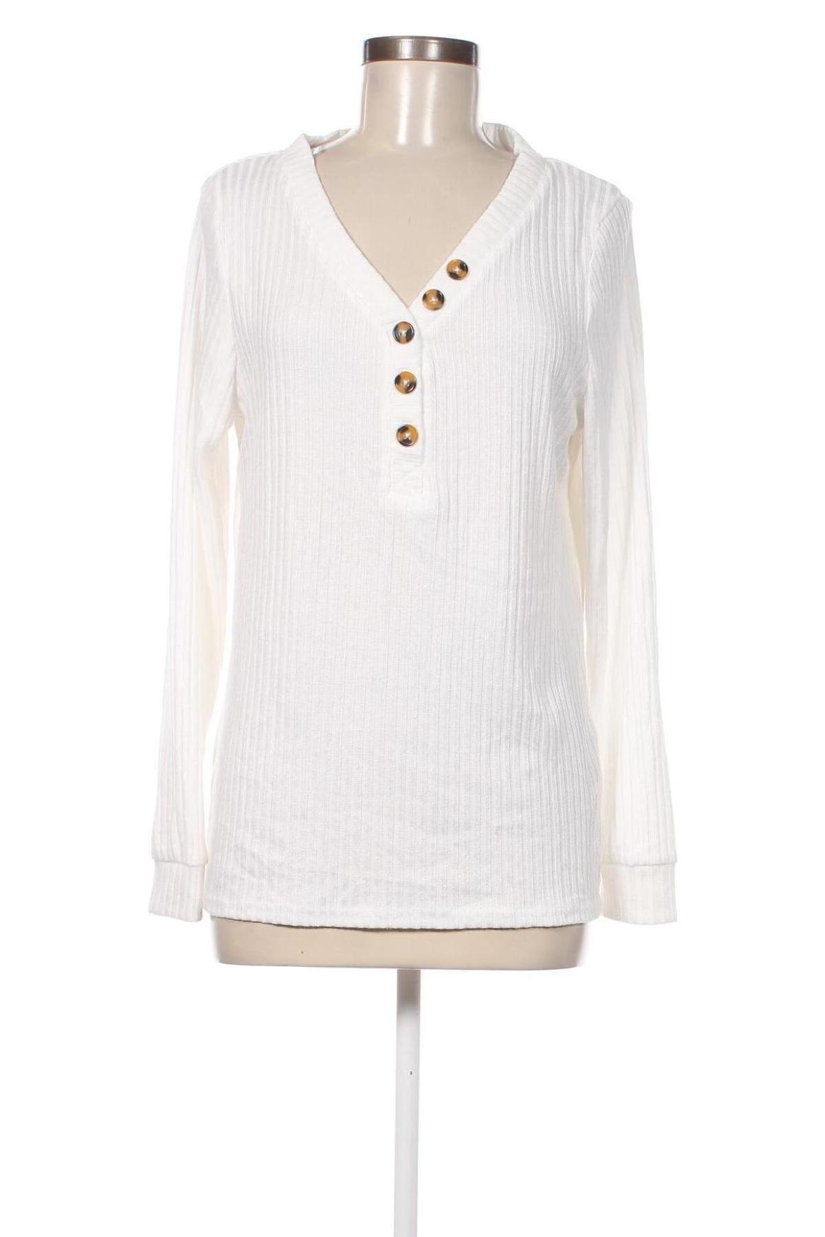 Damen Shirt Janina, Größe L, Farbe Weiß, Preis € 4,36