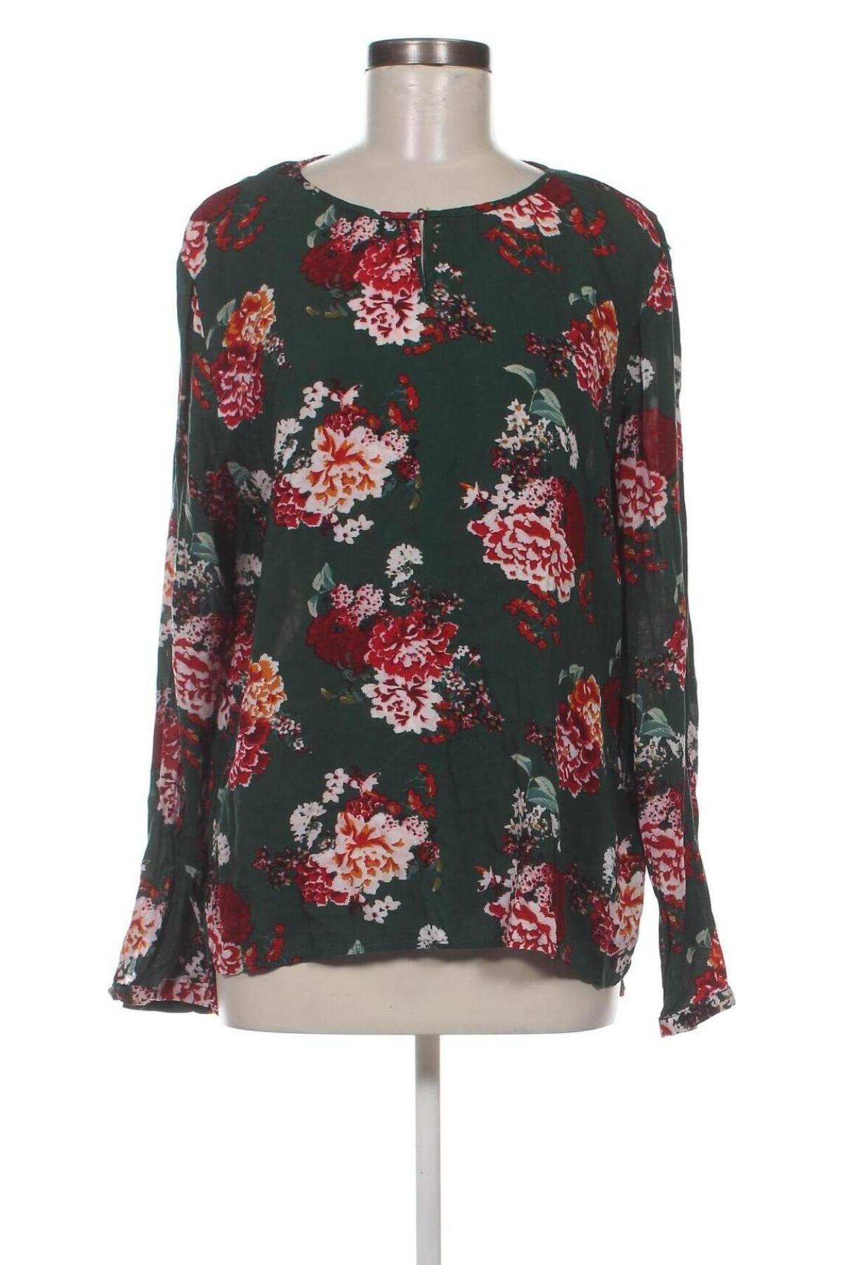 Дамска блуза Jean Pascale, Размер XL, Цвят Зелен, Цена 20,91 лв.