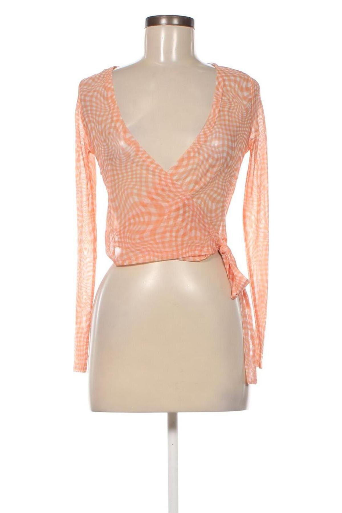 Дамска блуза Jennyfer, Размер S, Цвят Оранжев, Цена 4,65 лв.