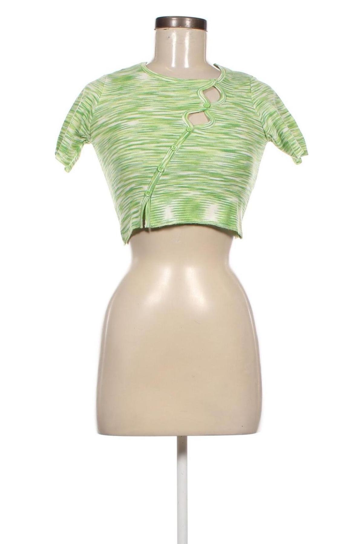 Γυναικεία μπλούζα Jennyfer, Μέγεθος M, Χρώμα Πράσινο, Τιμή 7,99 €