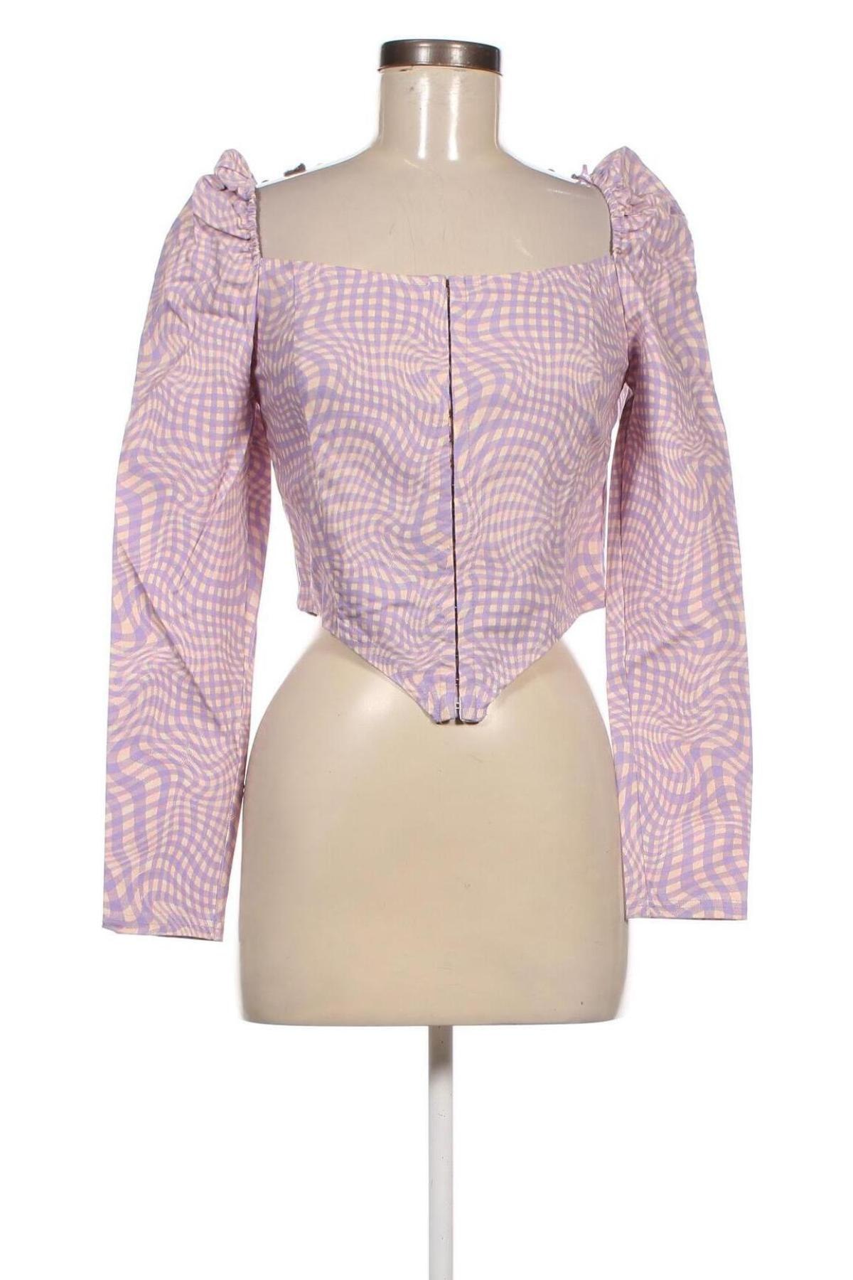 Дамска блуза Jennyfer, Размер L, Цвят Лилав, Цена 15,81 лв.