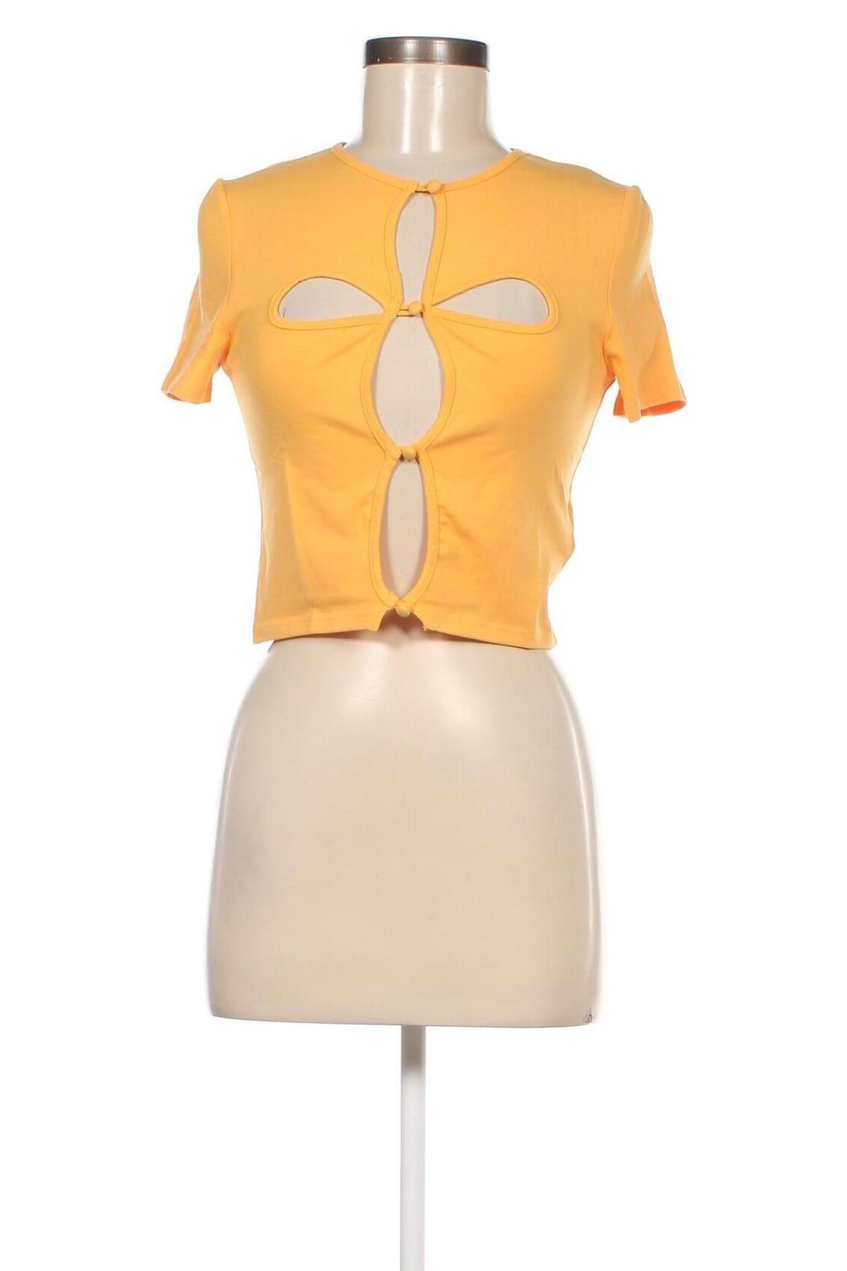 Damen Shirt Jennyfer, Größe S, Farbe Orange, Preis 2,72 €