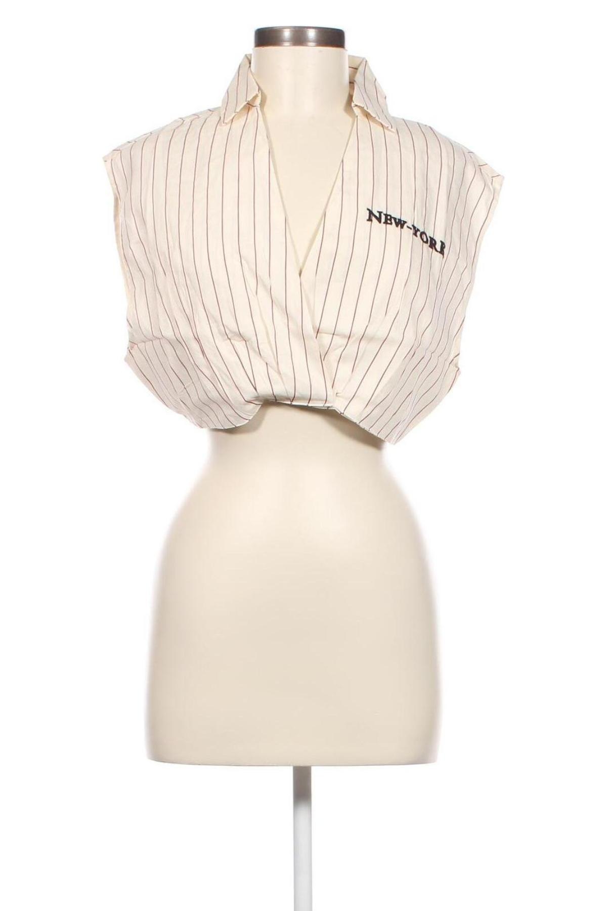 Γυναικεία μπλούζα Jennyfer, Μέγεθος M, Χρώμα Εκρού, Τιμή 5,75 €