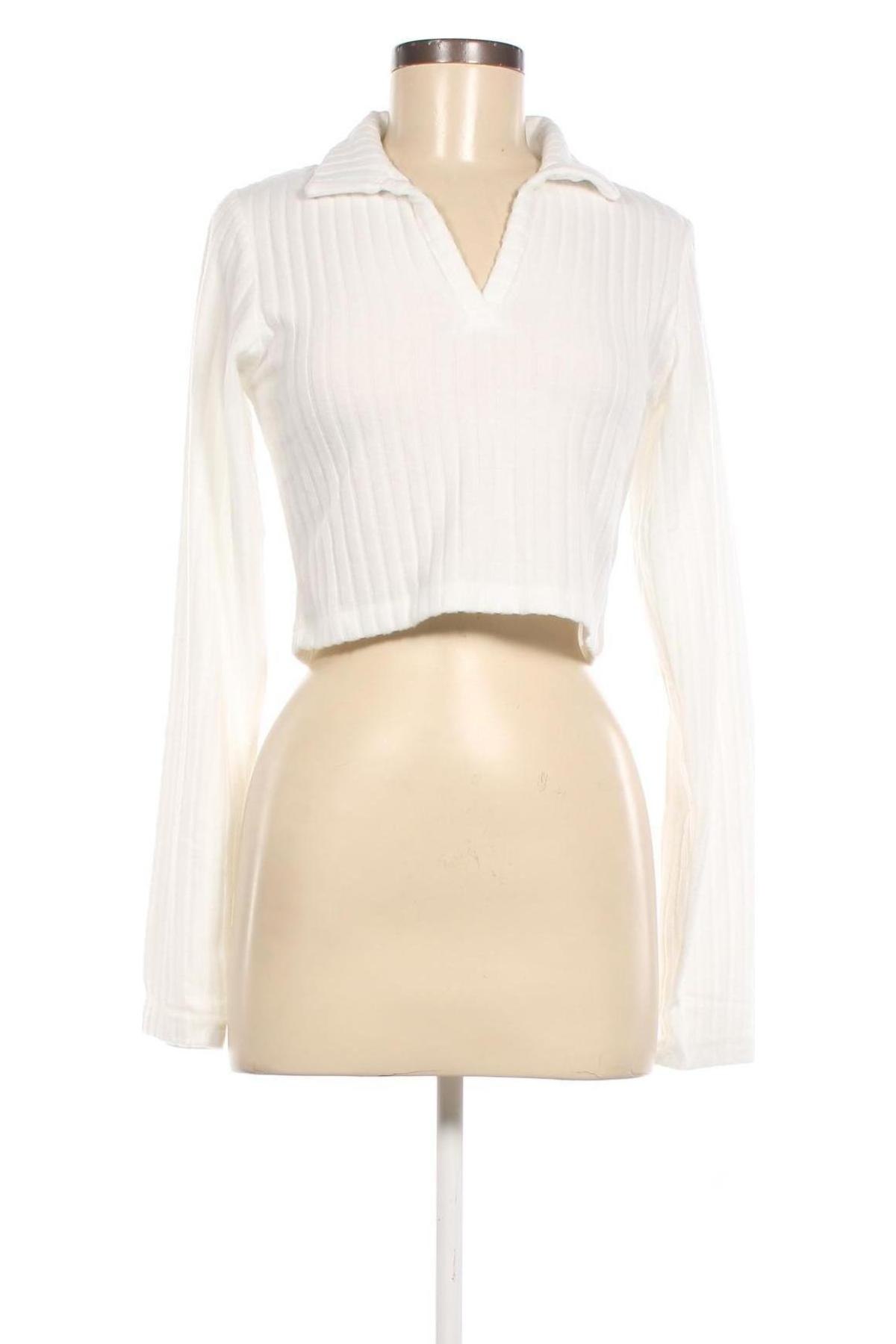 Γυναικεία μπλούζα Jennyfer, Μέγεθος S, Χρώμα Λευκό, Τιμή 15,98 €
