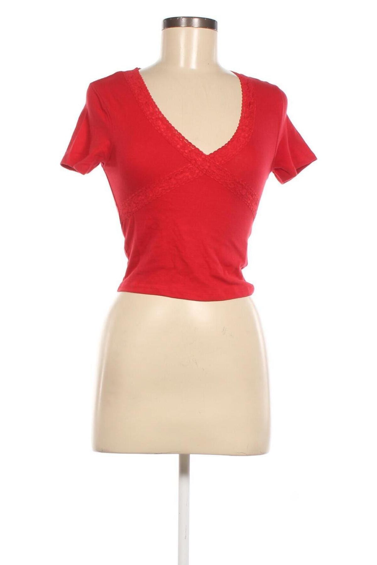 Damen Shirt Jennyfer, Größe XS, Farbe Rot, Preis 3,20 €