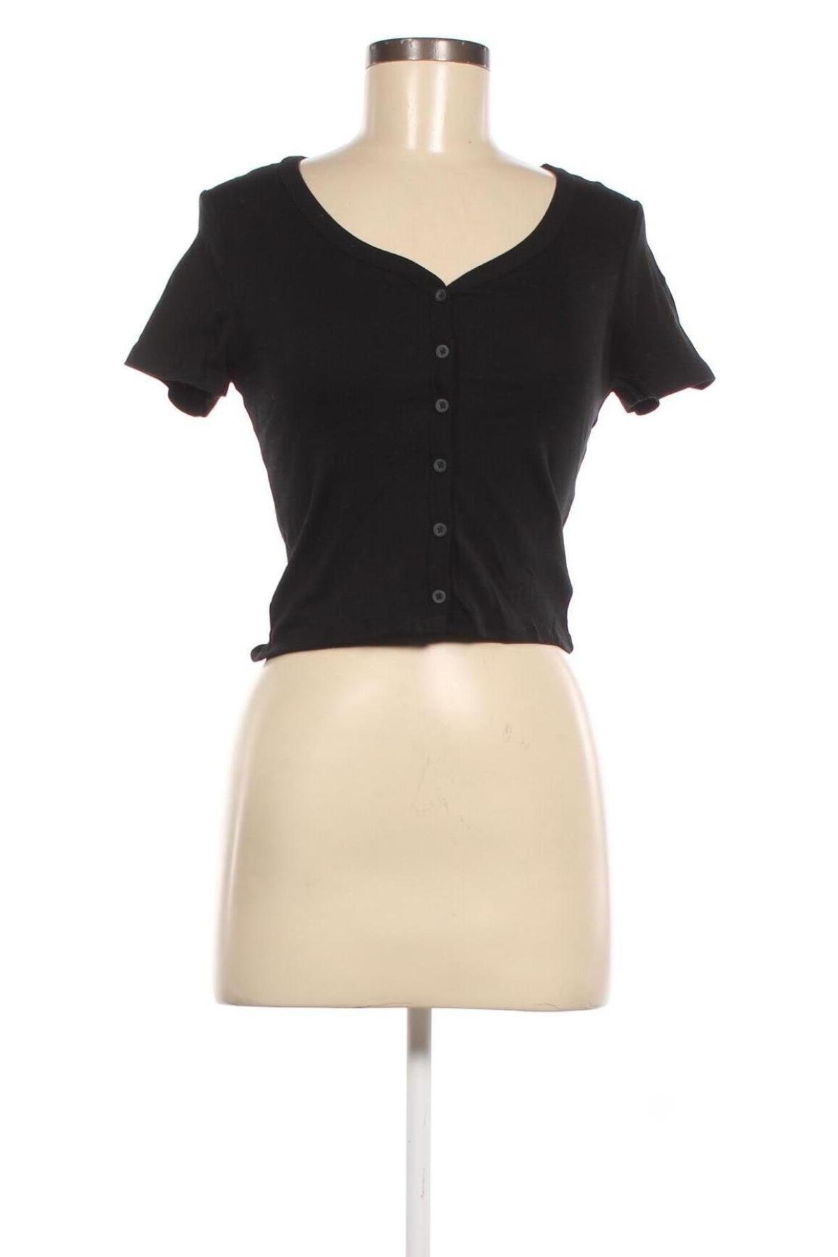 Γυναικεία μπλούζα Jennyfer, Μέγεθος M, Χρώμα Μαύρο, Τιμή 7,35 €