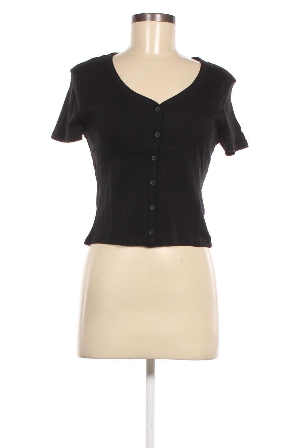 Γυναικεία μπλούζα Jennyfer, Μέγεθος L, Χρώμα Μαύρο, Τιμή 7,35 €