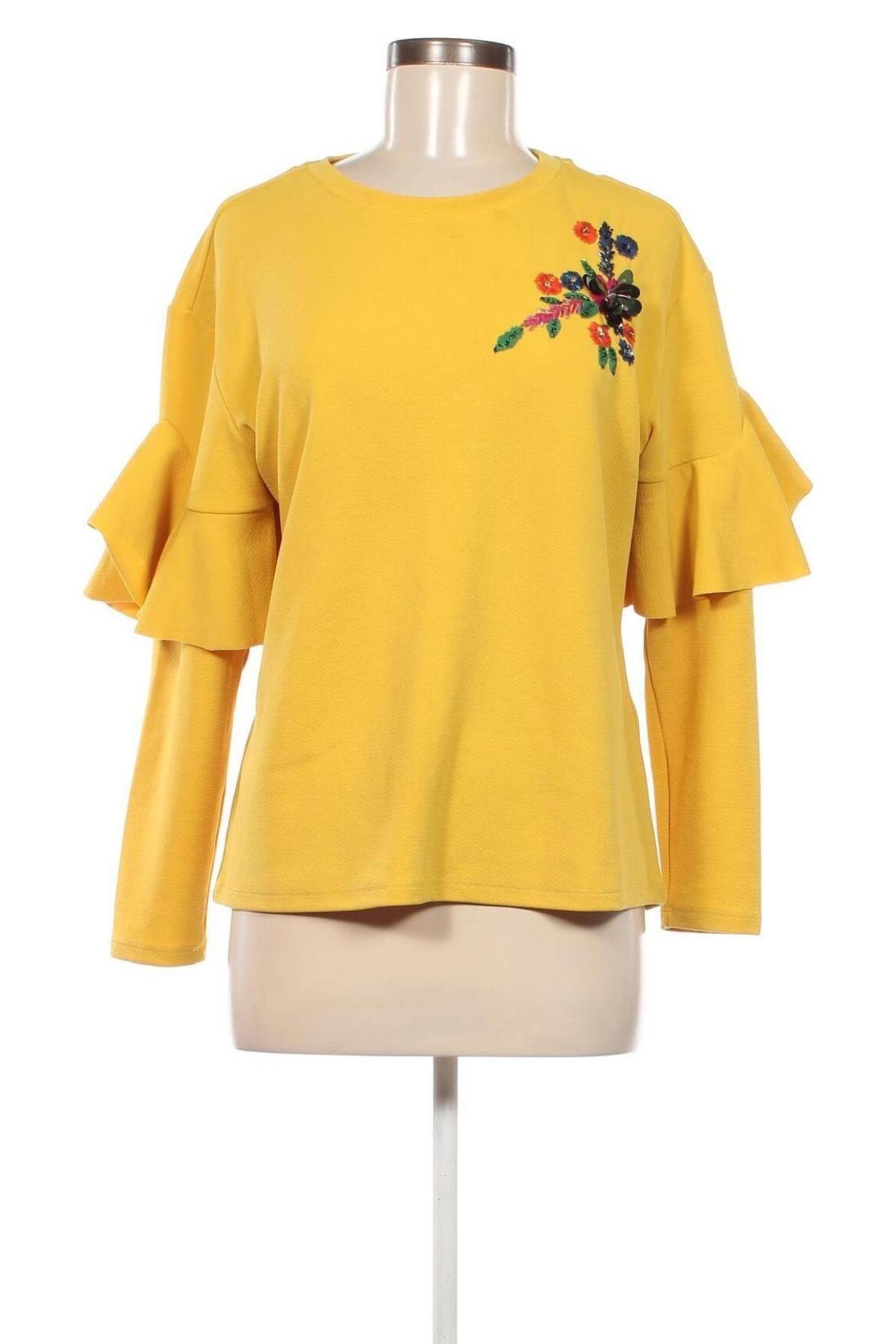 Γυναικεία μπλούζα Koton, Μέγεθος L, Χρώμα Κίτρινο, Τιμή 11,79 €