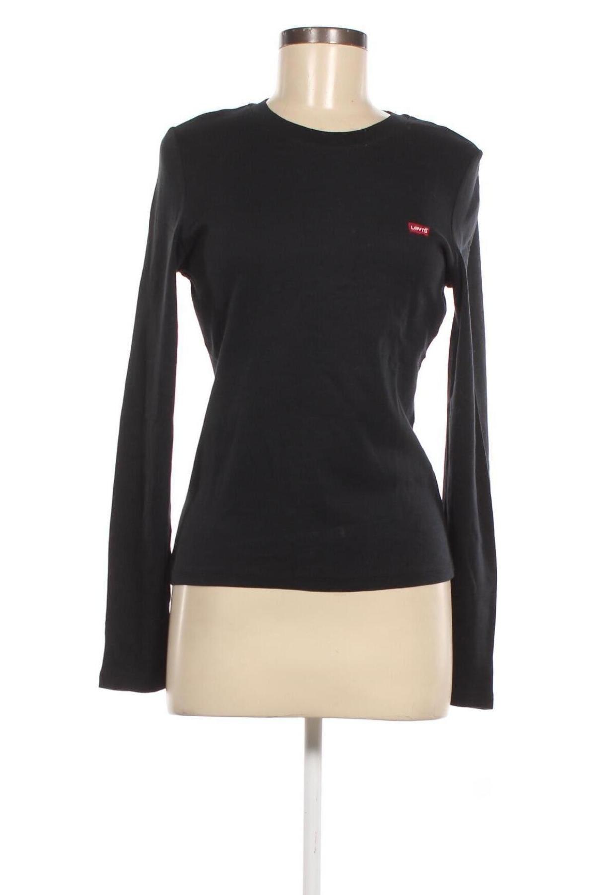Γυναικεία μπλούζα Levi's, Μέγεθος L, Χρώμα Μαύρο, Τιμή 19,48 €