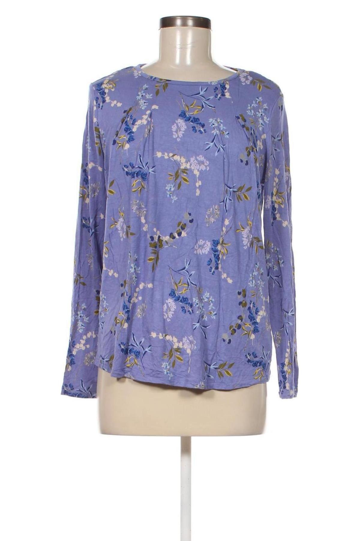 Дамска блуза Marks & Spencer, Размер L, Цвят Син, Цена 27,00 лв.