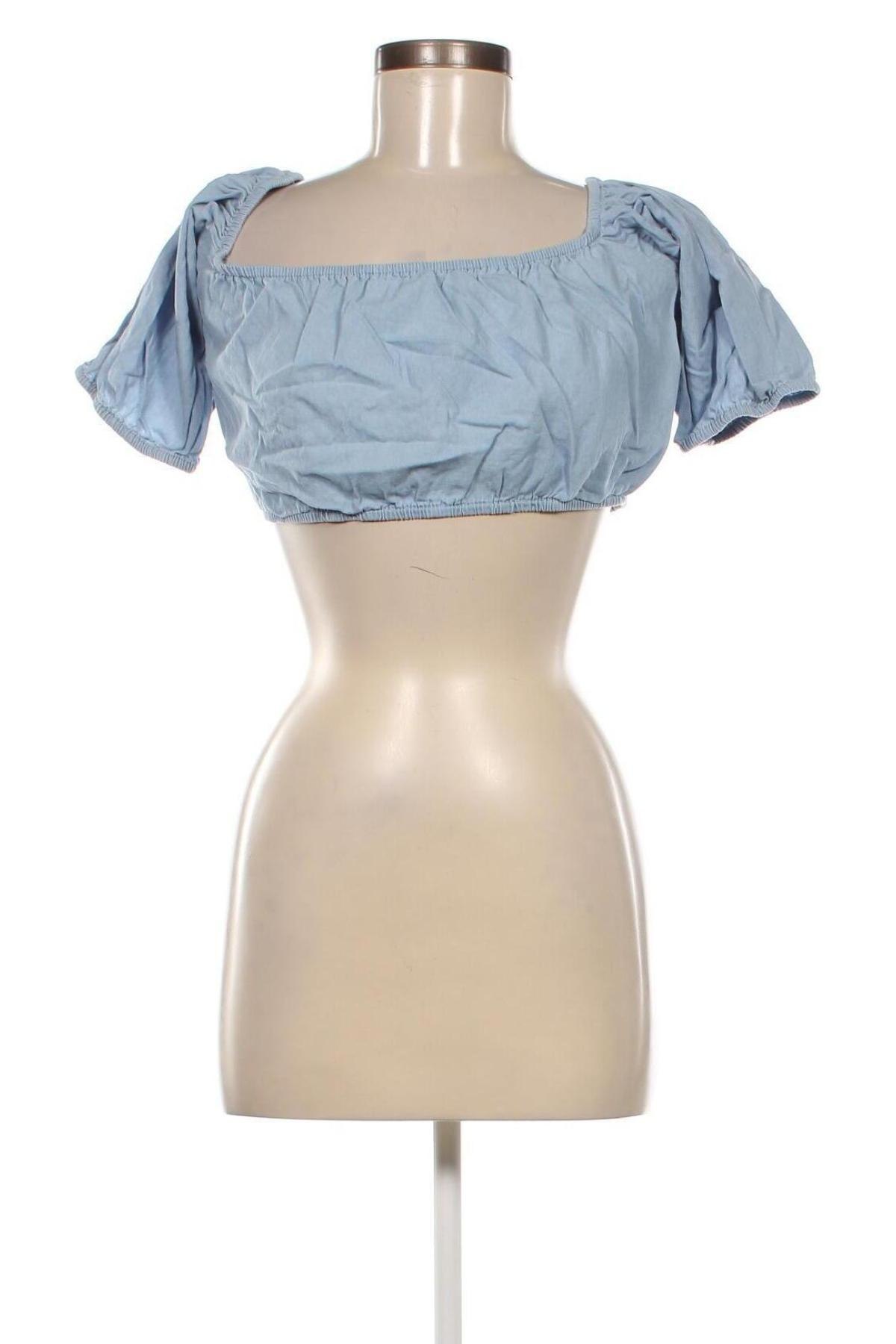 Damen Shirt Missguided, Größe M, Farbe Blau, Preis € 2,40