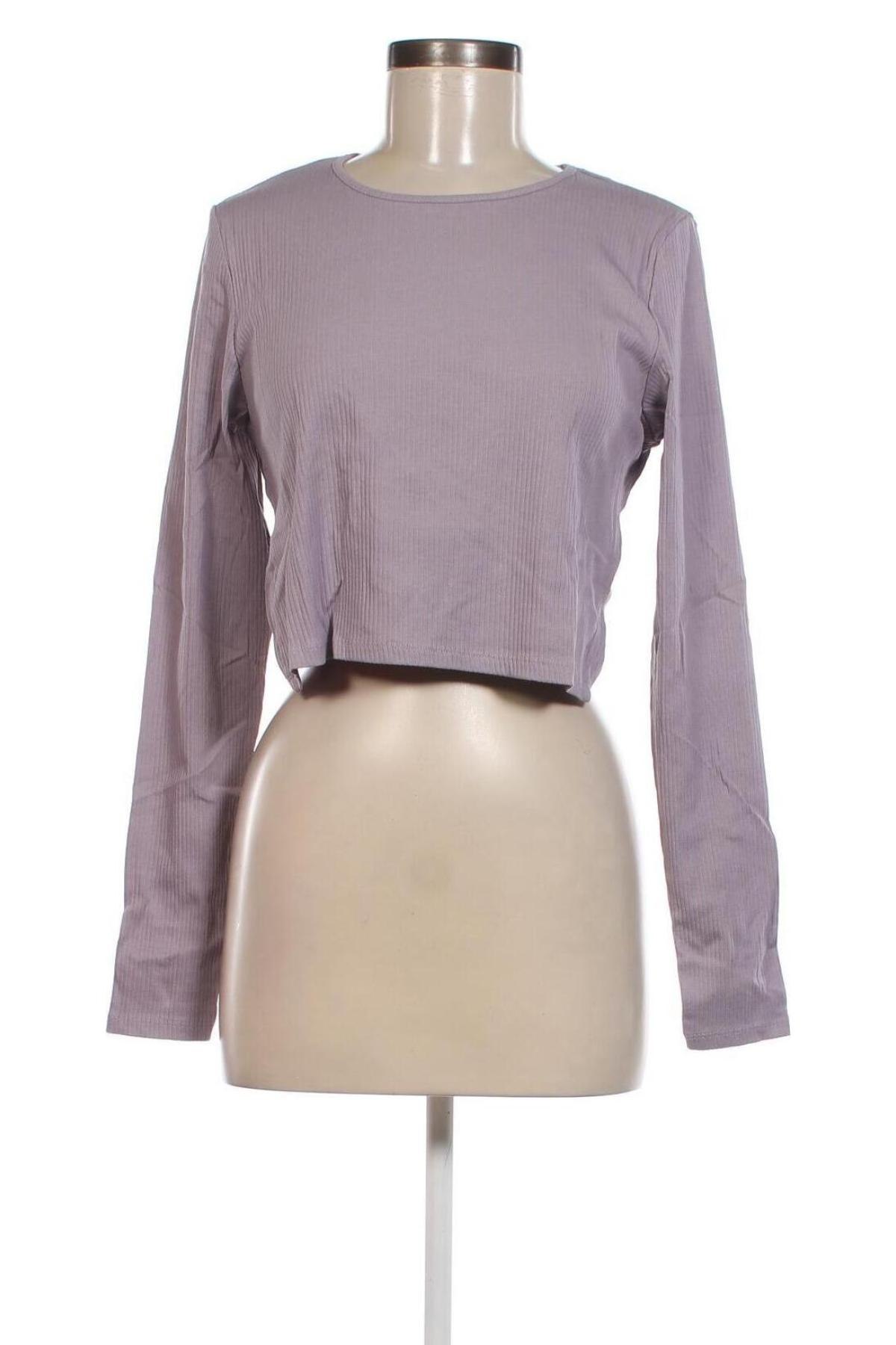 Γυναικεία μπλούζα Monki, Μέγεθος XL, Χρώμα Βιολετί, Τιμή 5,23 €