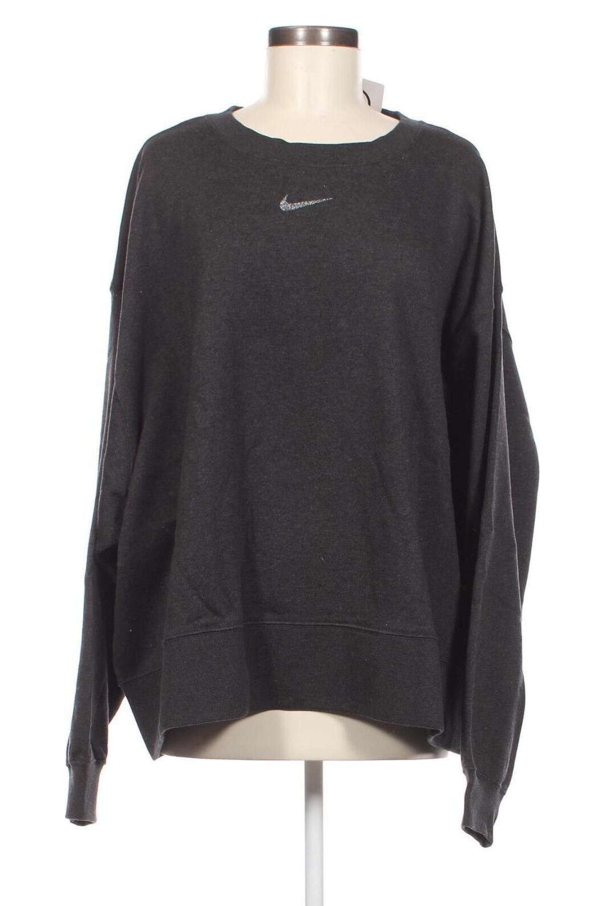 Γυναικεία μπλούζα Nike, Μέγεθος 3XL, Χρώμα Γκρί, Τιμή 10,02 €